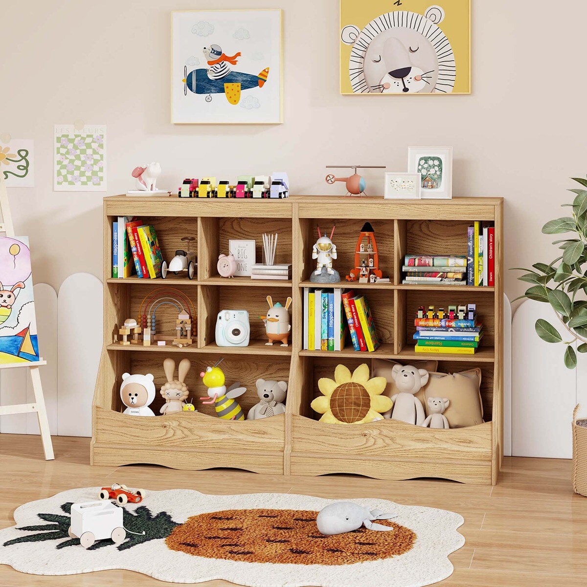 Costway HCST04087 Kids-Bookcases - View #4