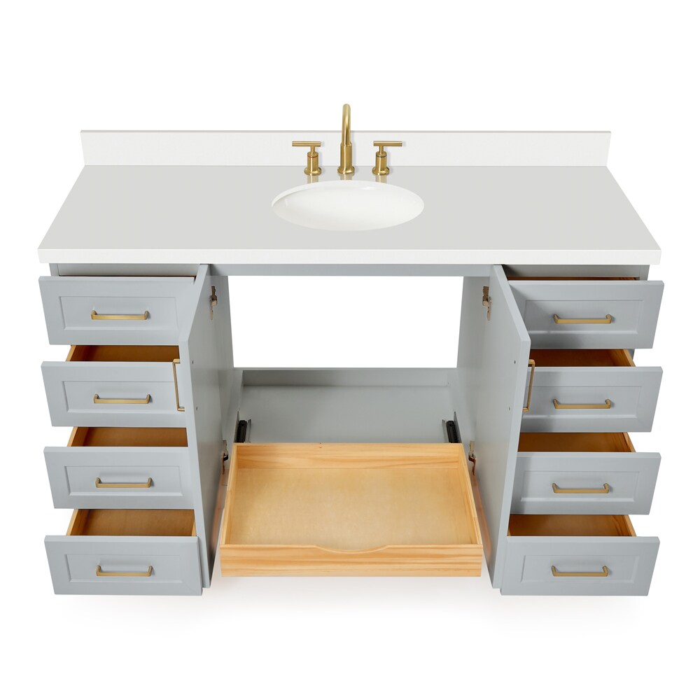 ARIEL Q061SWQOVOGRY Bath-Vanity-Combo - View #6
