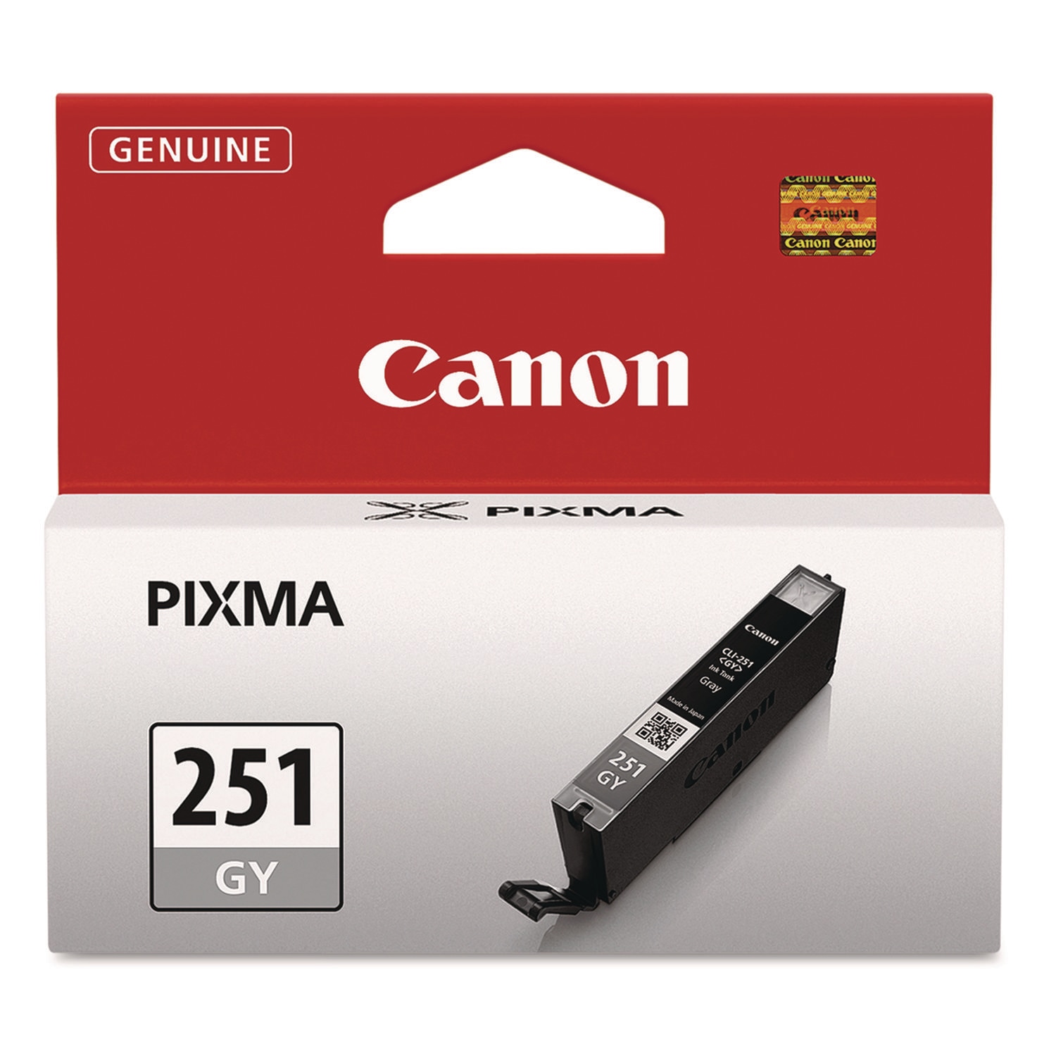 Canon 6517B001 (CLI-251) ChromaLife100+ Ink 780 Page-Yield Gray