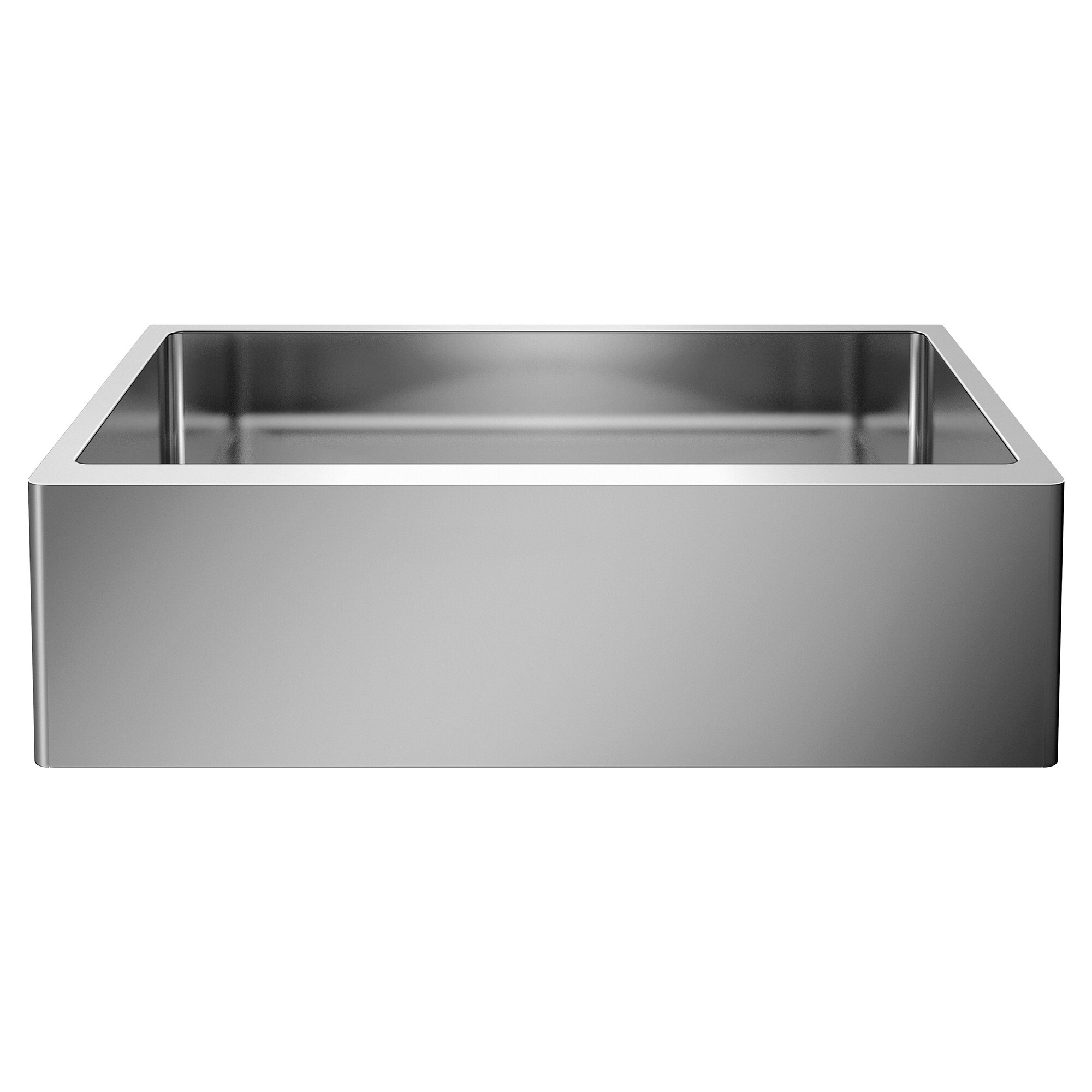 BLANCO 522213 Quatrus Farmhouse apron front 32-in x 19-in Stainless steel Single bowl 18 -Gauge Kitchen Sink