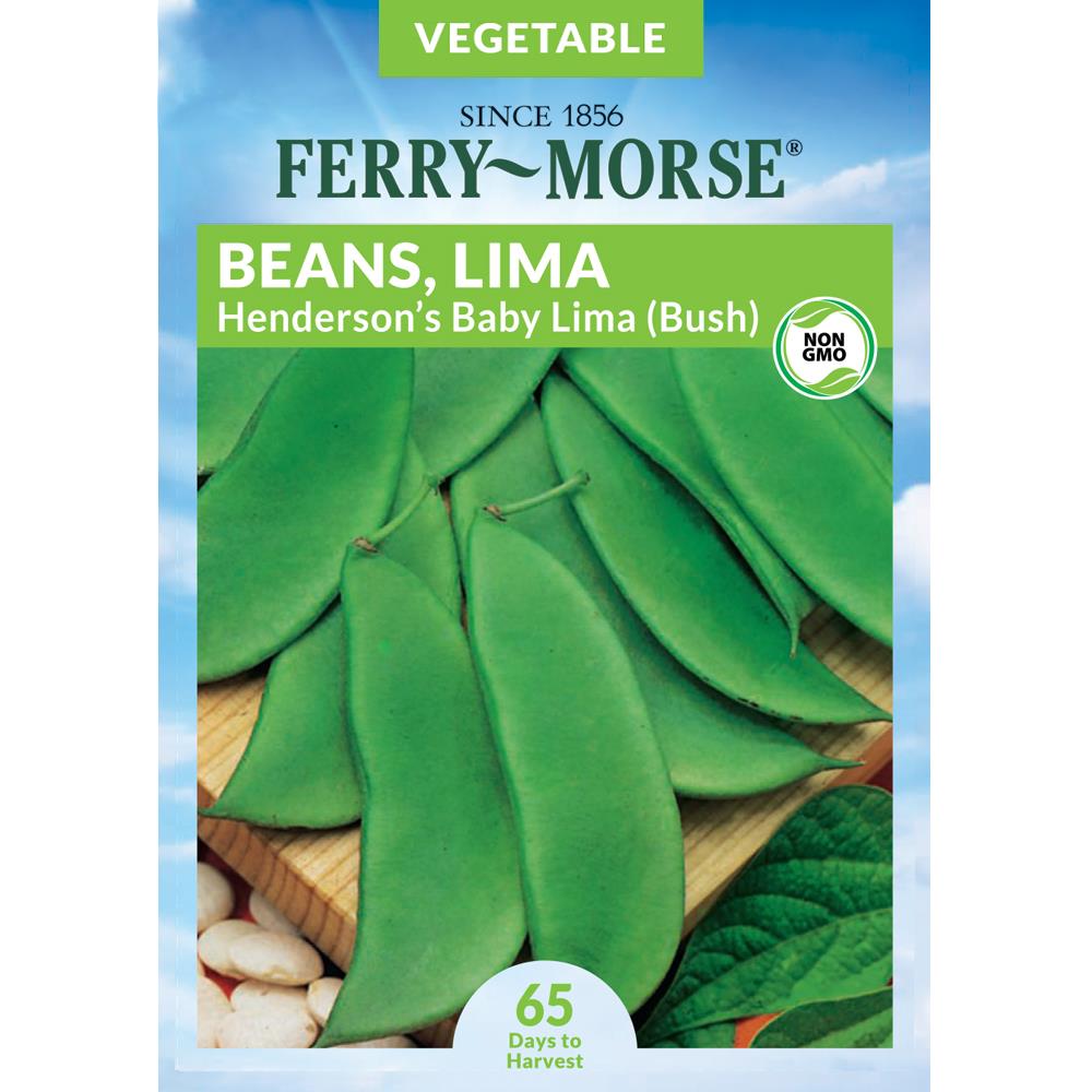 Ferry-Morse 467496.158.906377 23-Gram Bean Lima Henderson's Vegetable (Seed Packet)