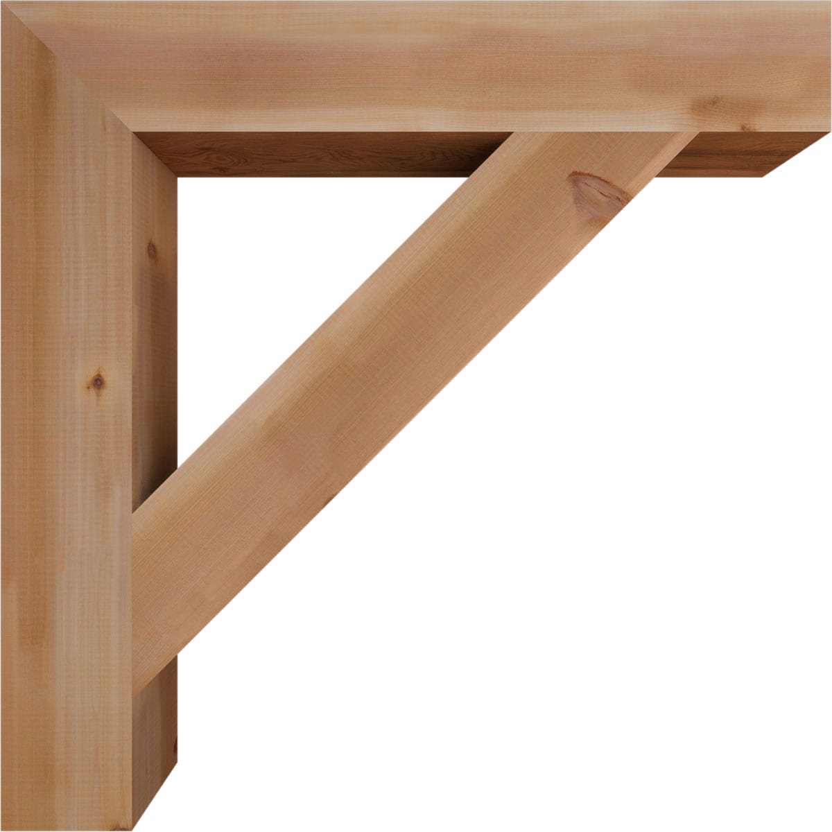 Ekena Millwork BKT06X38X38TRA05SWR Exterior-Brackets-Braces - View #3