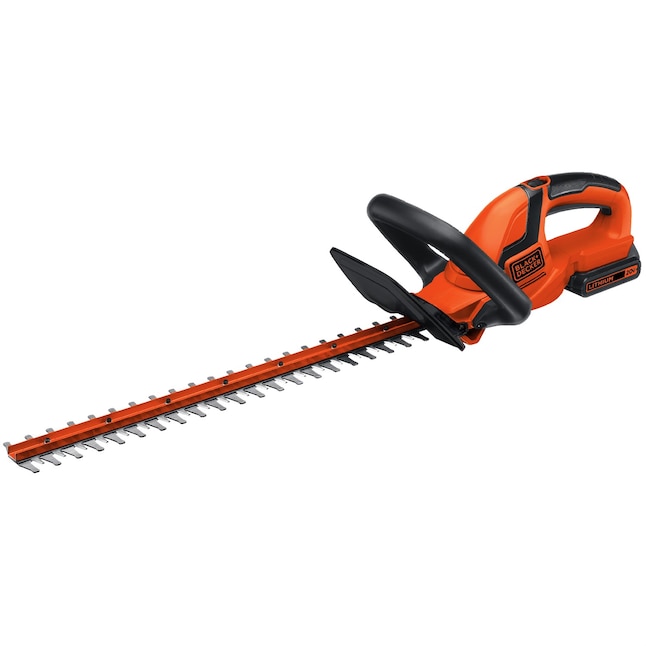 BLACK+DECKER 20-volt Max 22-in Battery Hedge Trimmer (Battery and
