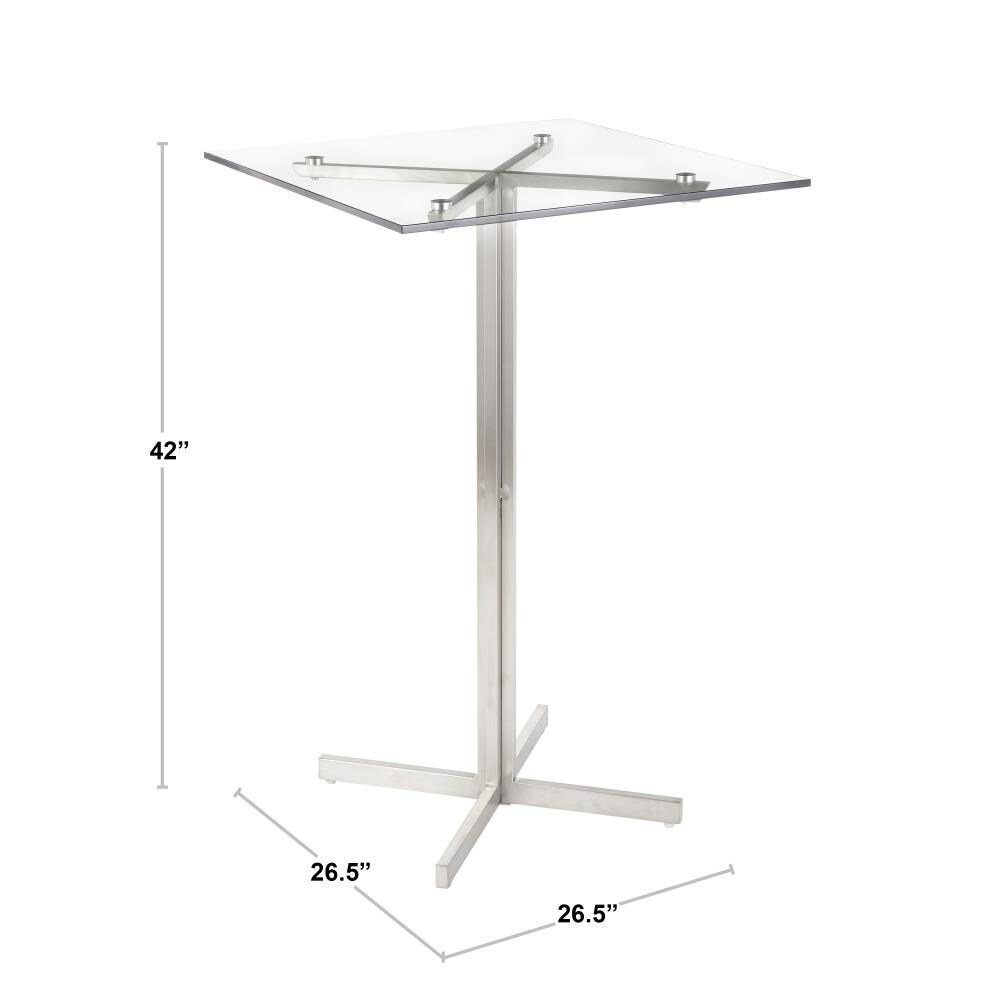 LumiSource BT-FUJISQ SS+GL Dining-Tables - View #10