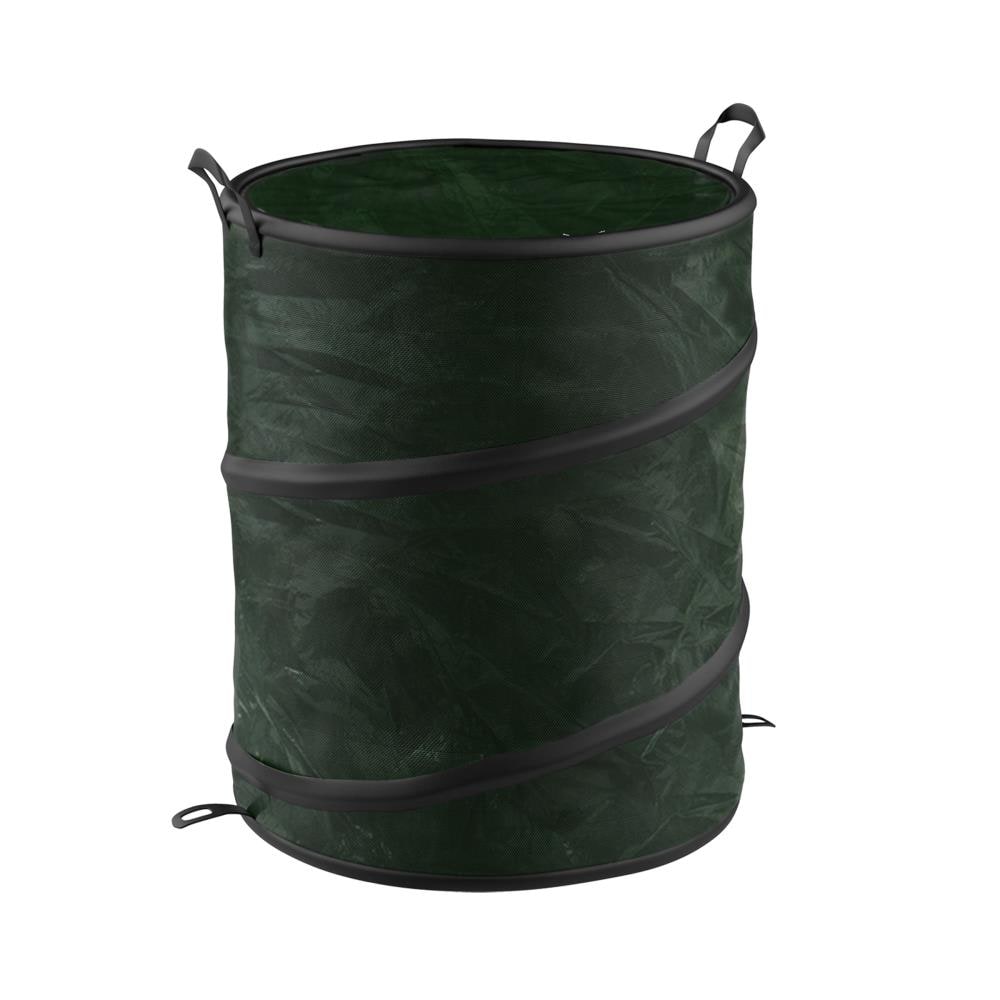 Collapsible Trash Can, 30 Gallon Large Collapsible Pop Up Recycling Leaf  Bag Reusable Camping Trash Can with Handles, Waterproof and Tear  Resistance