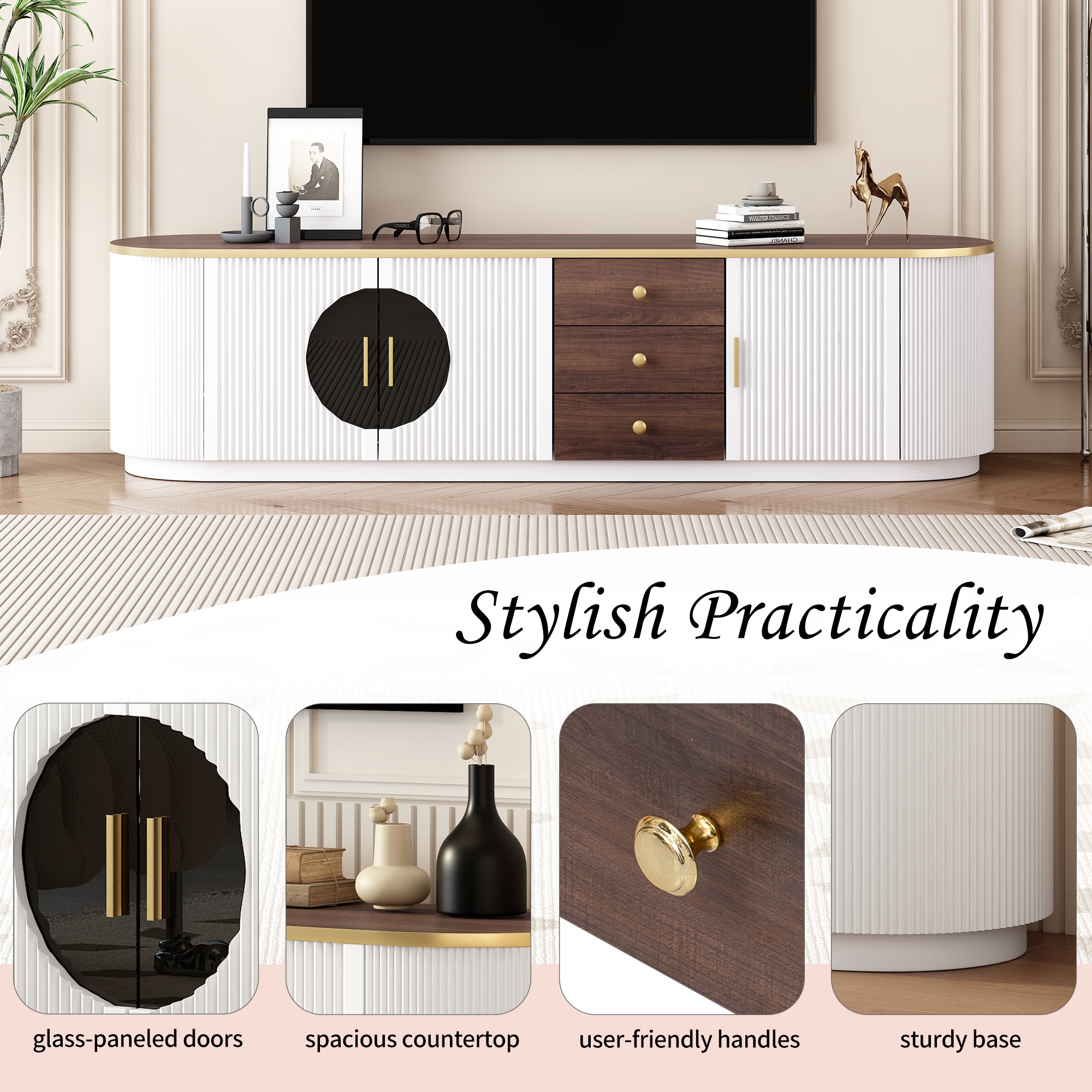 ModernLuxe L3P-SJ000131AAK Tv-Stands - View #4