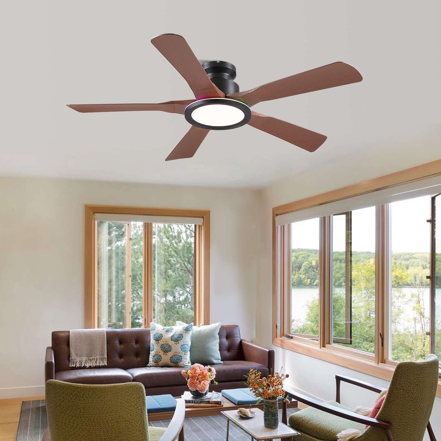 Gleam Flare GF-1428-52BR Ceiling-Fans - View #7