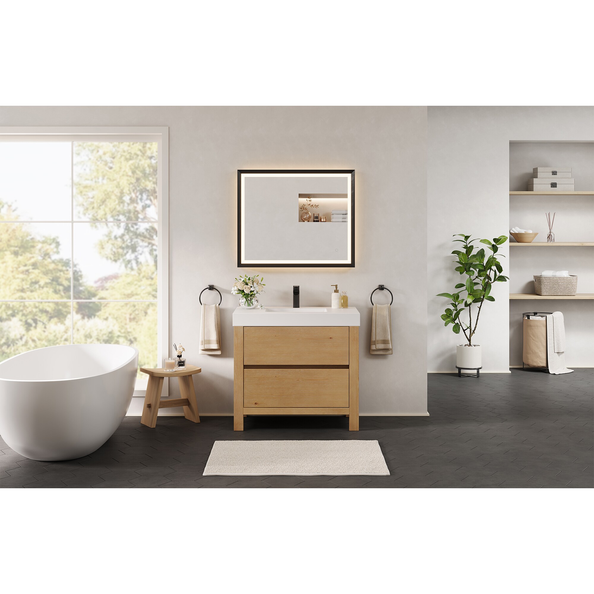 Altair 574036-WF-WH-NM Bath-Vanity-Combo - View #13