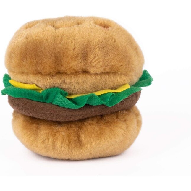ZippyPaws NomNomz Plush Hamburger Dog Toy ZippyPaws NomNomz Plush Hamburger Dog Toy