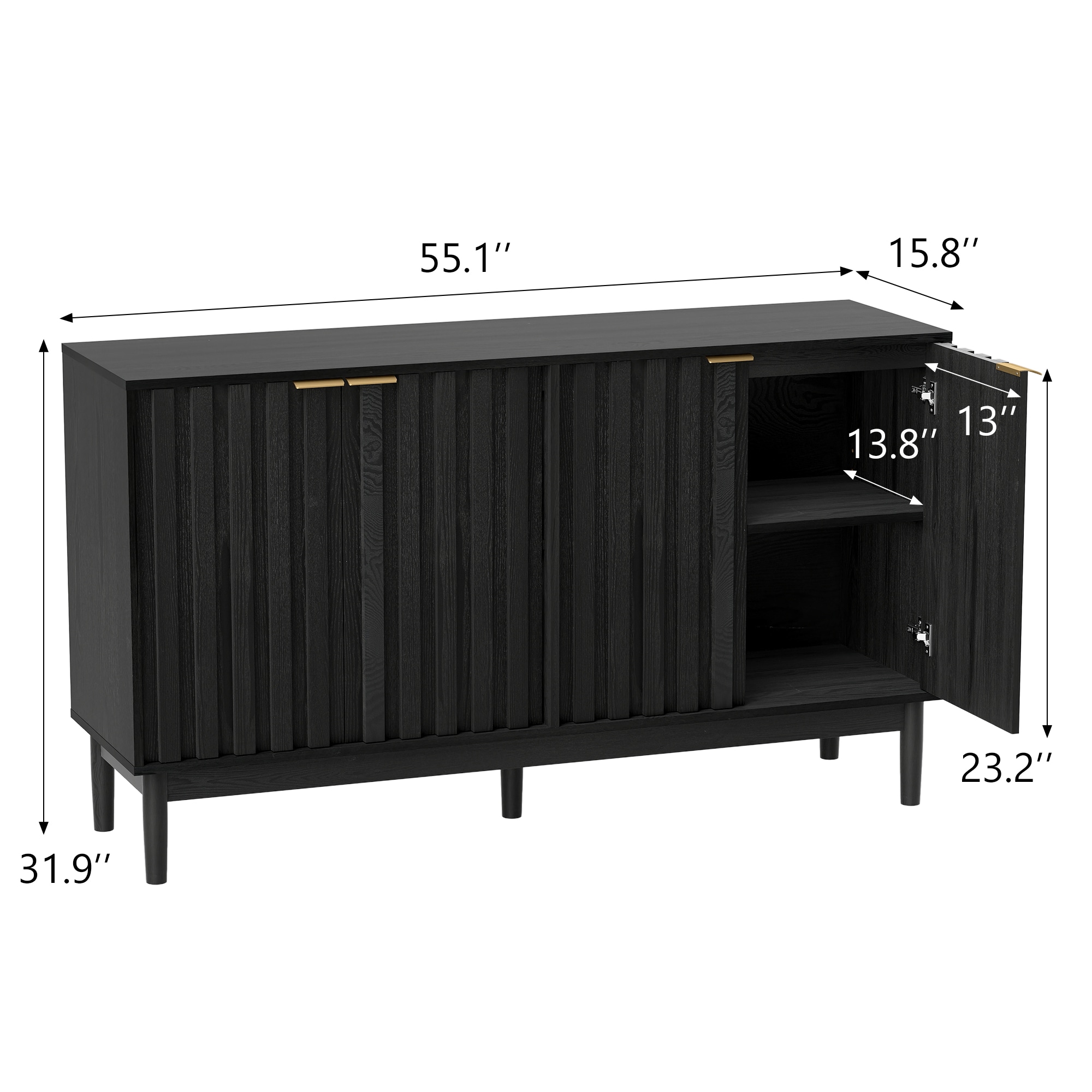  BS002-55BL-USZX-LW1 Dining-Kitchen-Storarge - View #2