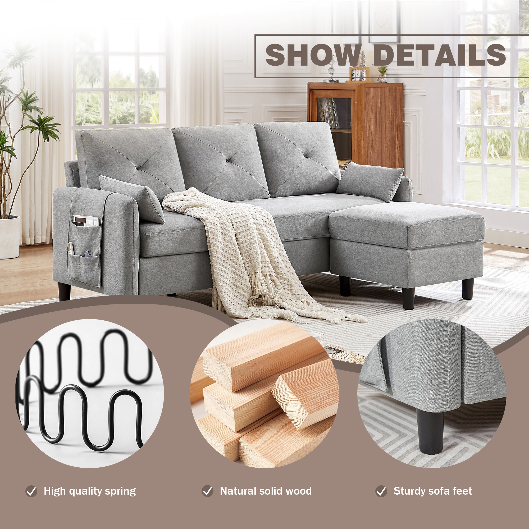 Jarenie YMX23LG Sofas-Loveseats - View #4