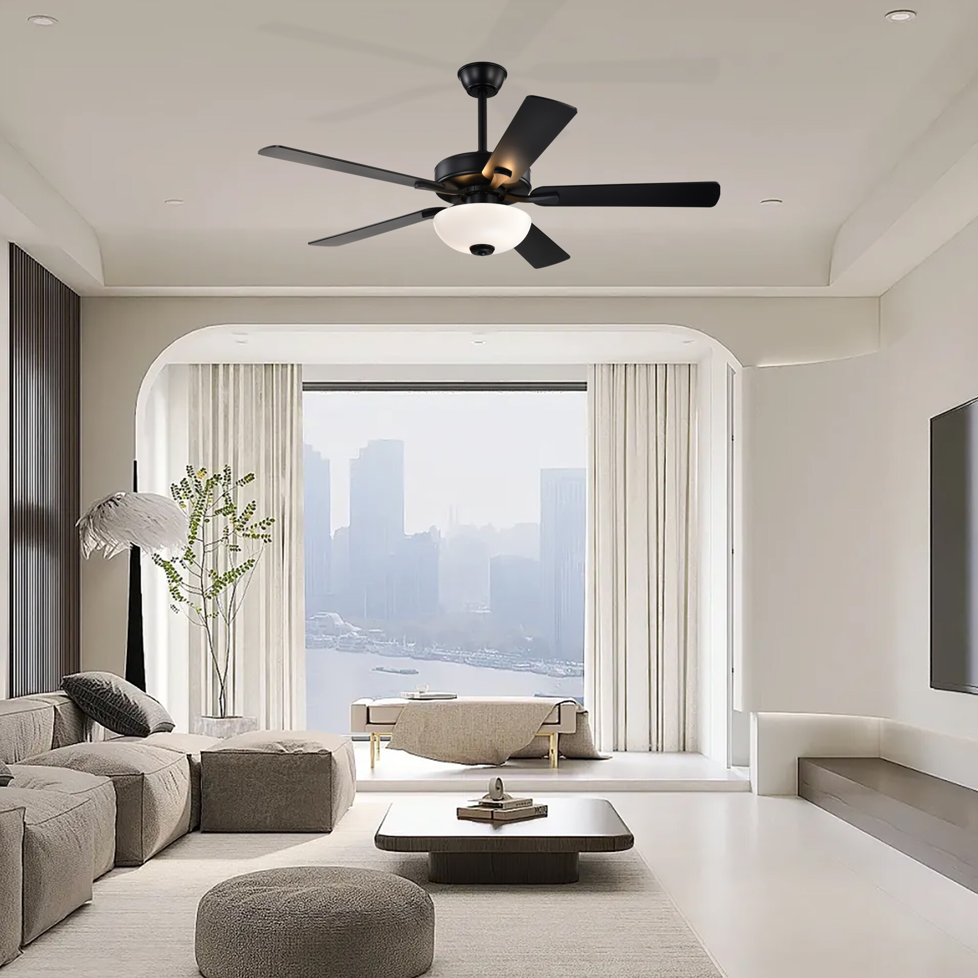 Edvivi FFG7315BK Ceiling-Fans - View #3