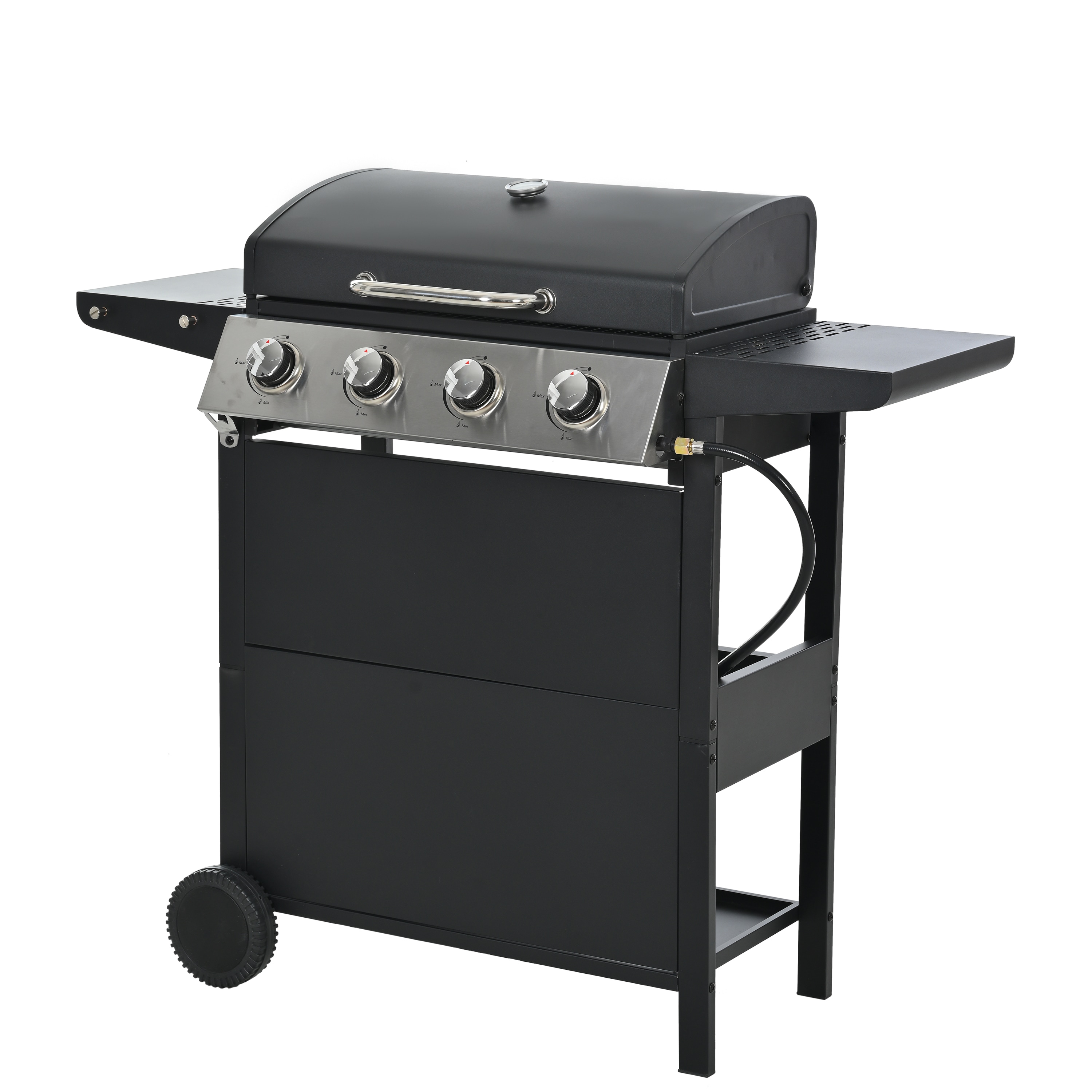 CESICIA Grills Black Gas Combo Grill with Side Burner WOPS-231 at Lowes.com