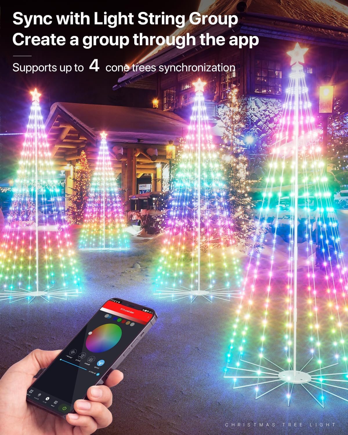 Avacube ABSL6109 Artificial-Christmas-Trees - View #4