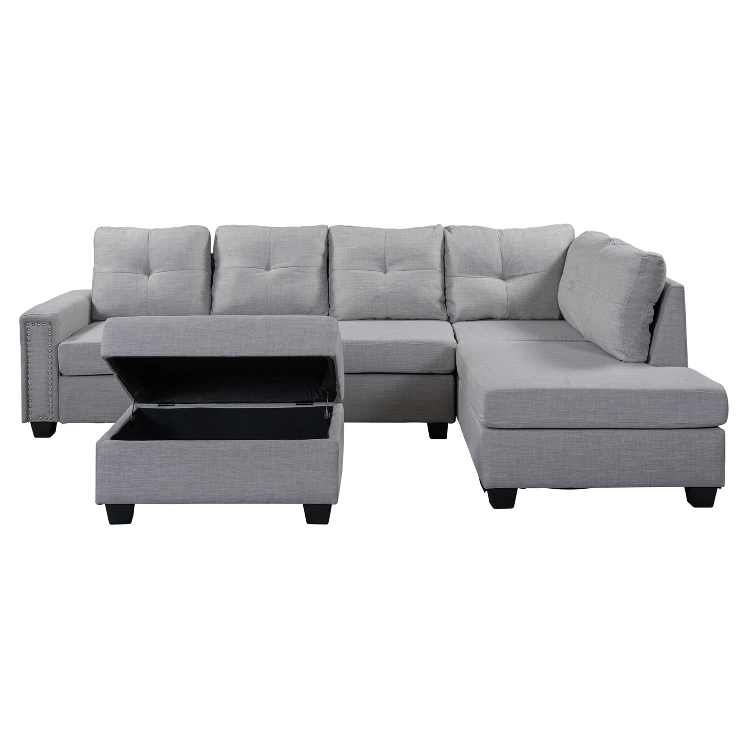 SINOFURN SYA370108GY Sofas-Loveseats - View #14