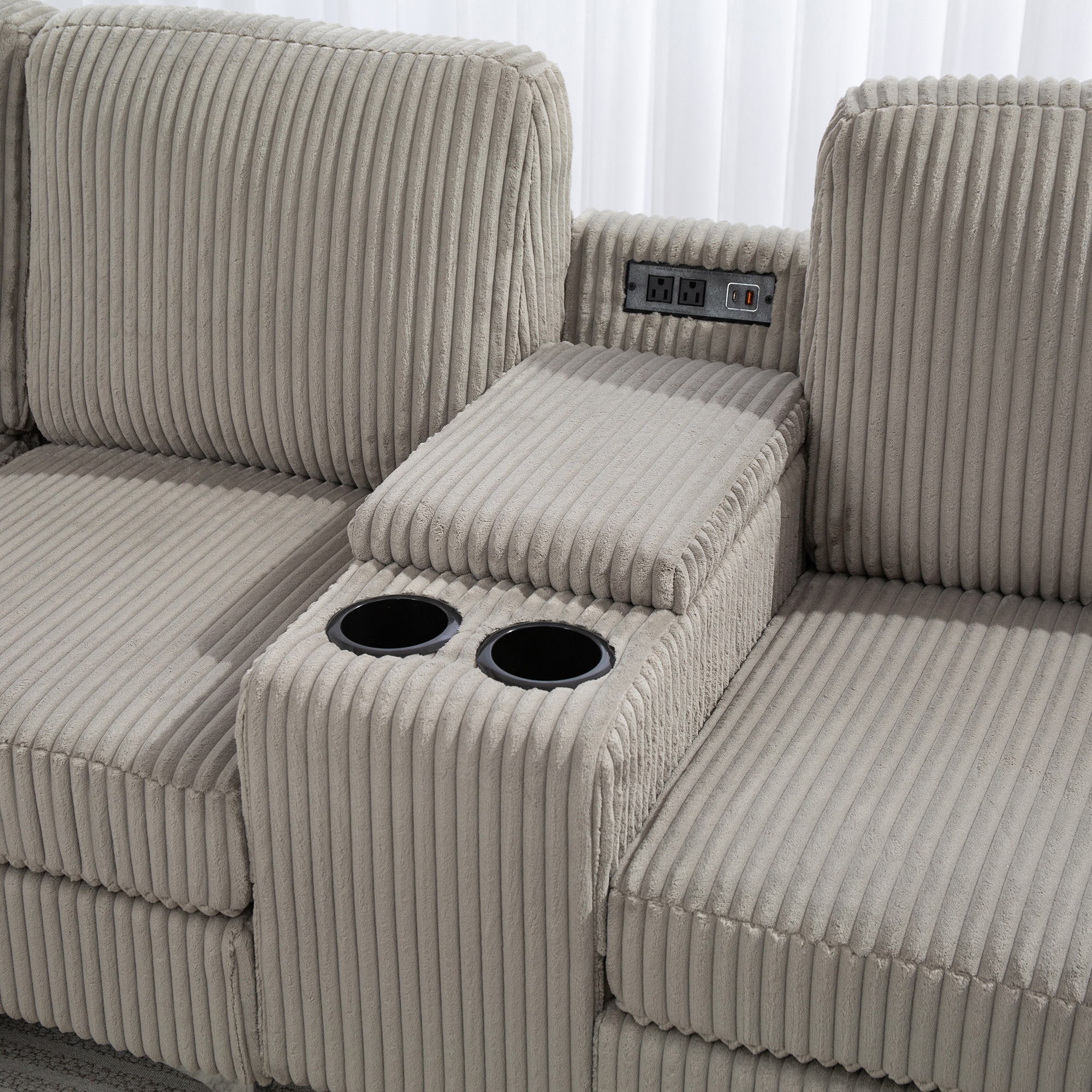 SINOFURN SYA020364GY Sofas-Loveseats - View #17