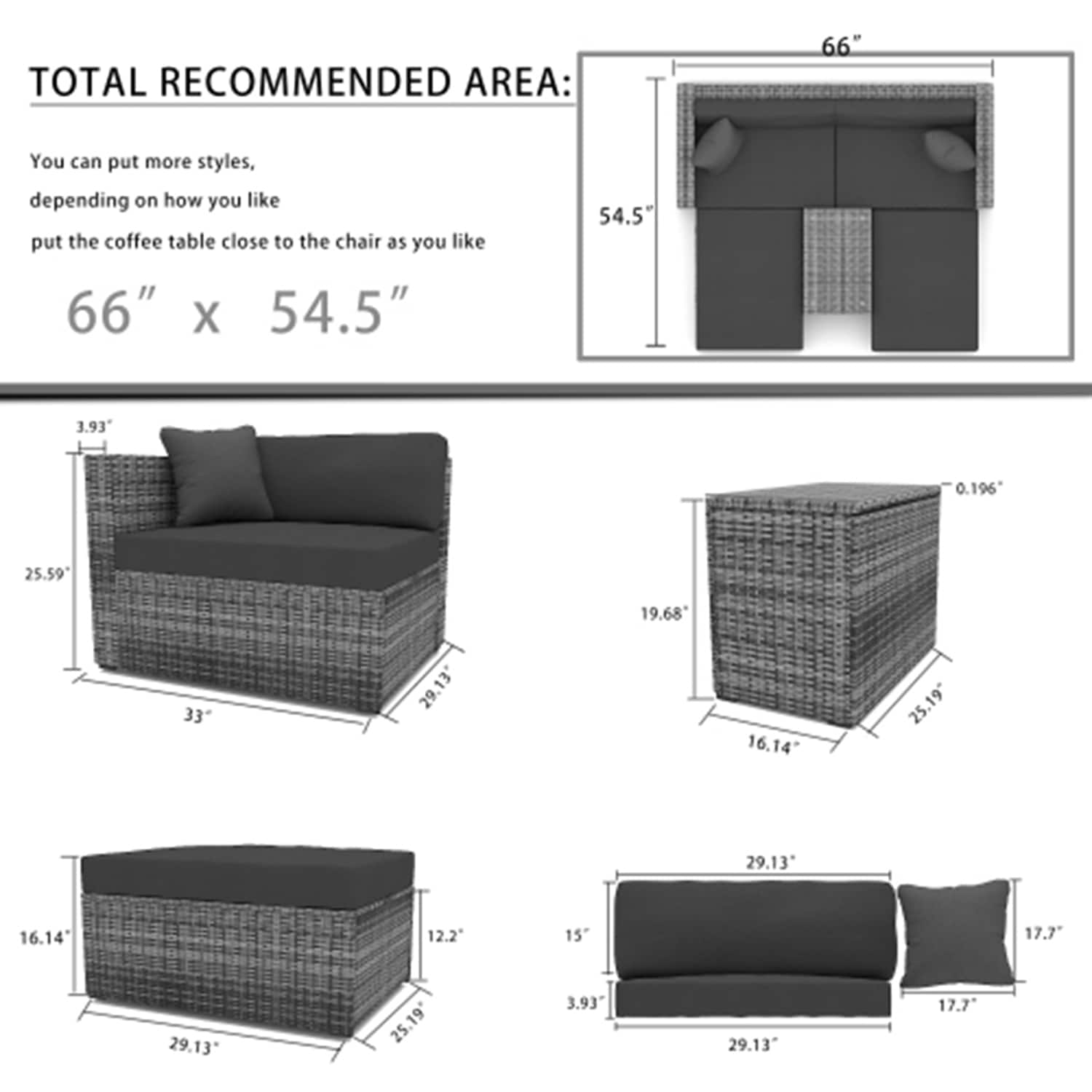 Bybafun YB8400062 Patio-Sofas-Daybeds - View #5