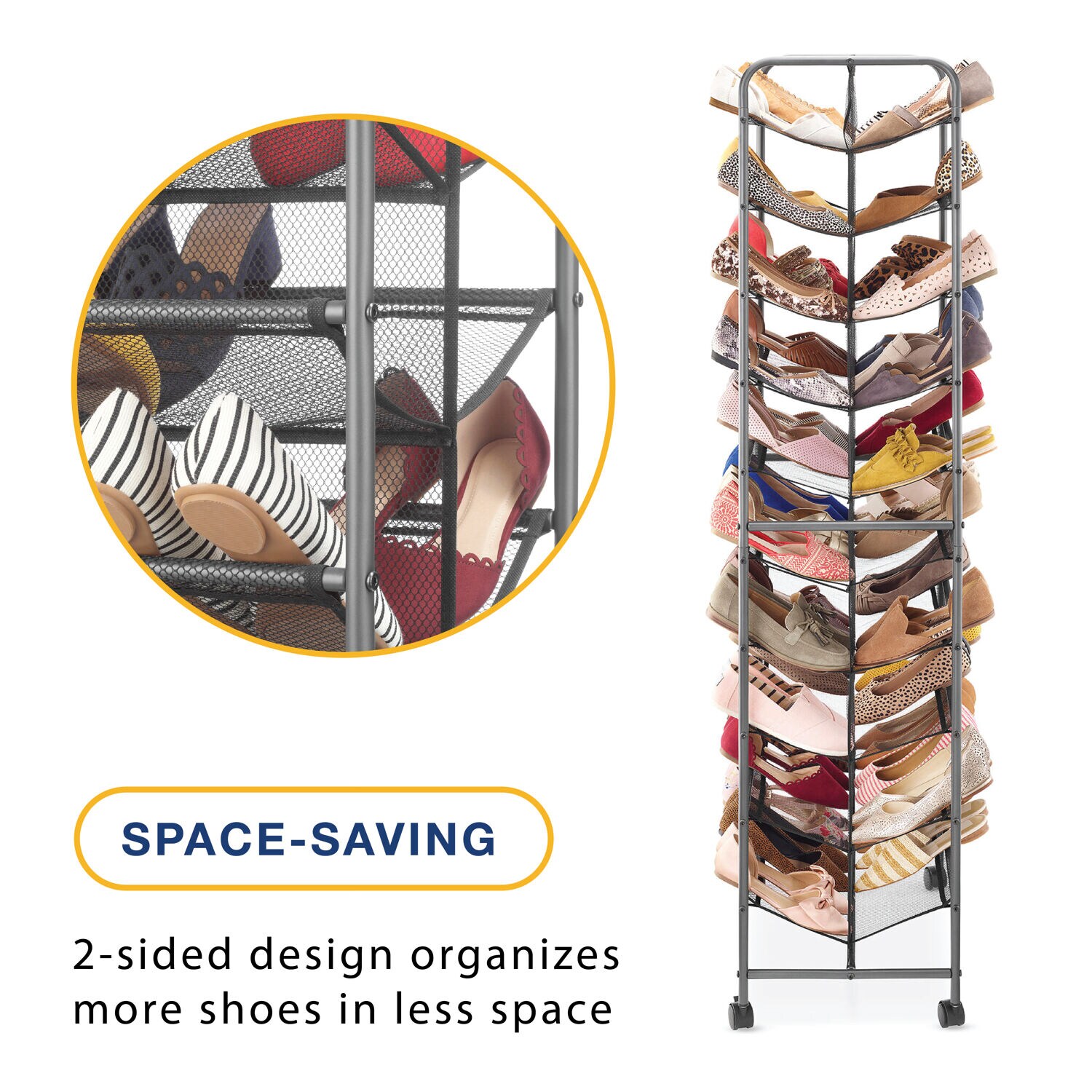 Whitmor 6037-10524-GM Shoe-Racks - View #4
