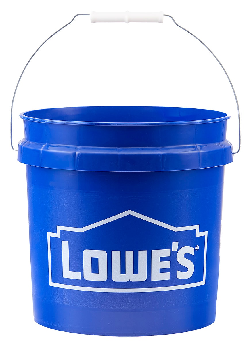 Lowe's 2-Gallon (s) Plastic General Bucket in the Buckets department at