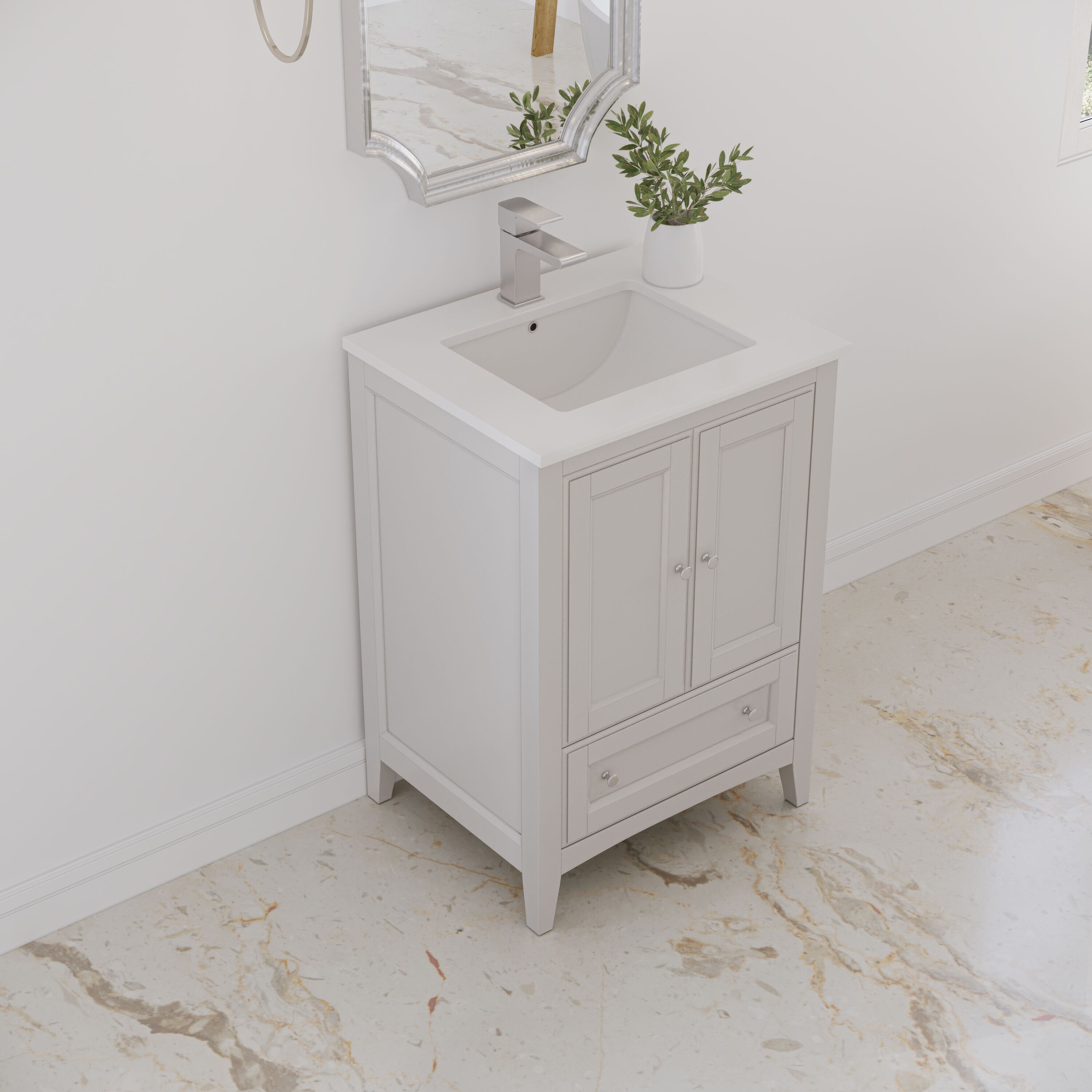 Fresca FCB2024AW-CWH-U Bath-Vanity-Combo - View #4