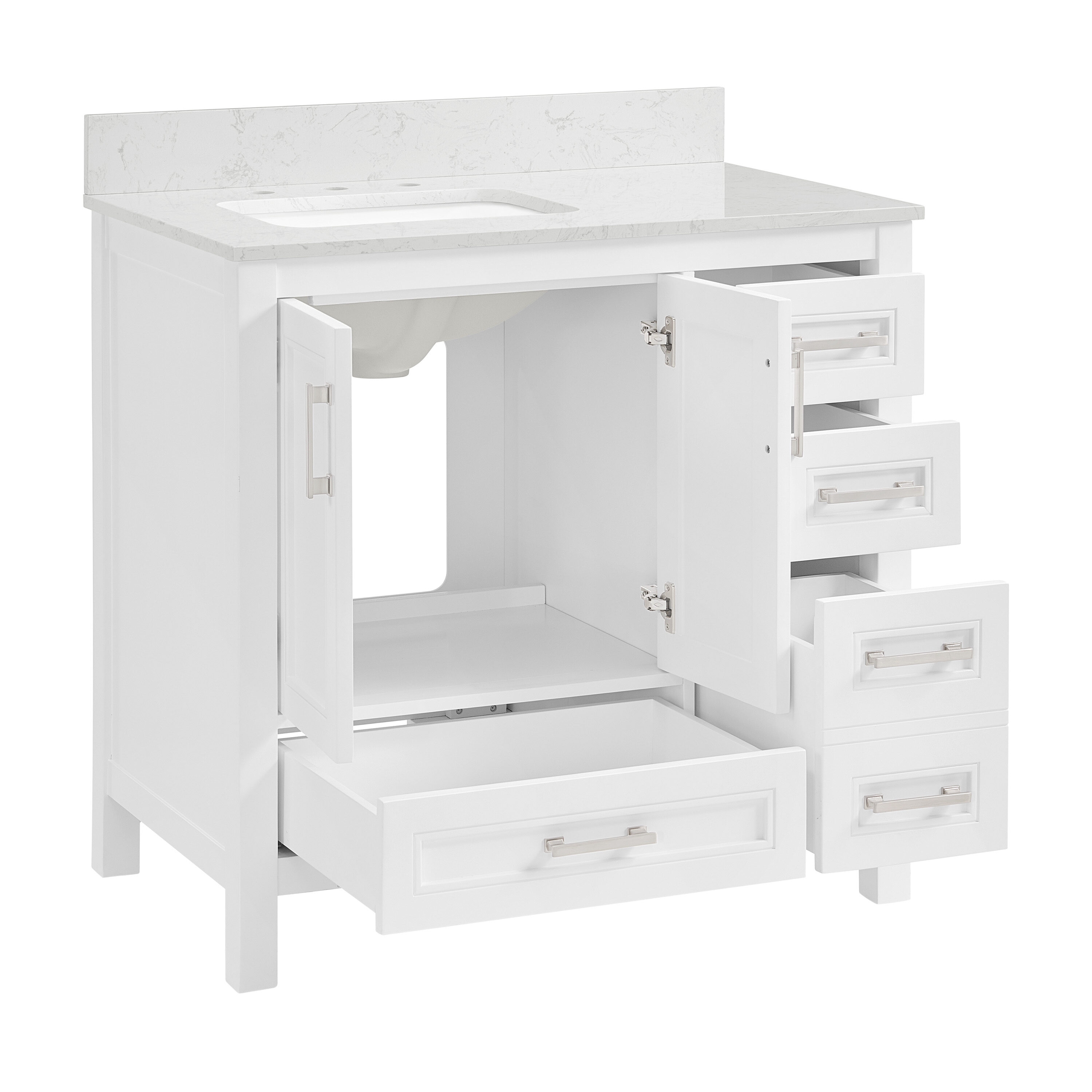 allen + roth 1541VA-36-201-925 Bath-Vanity-Combo - View #4