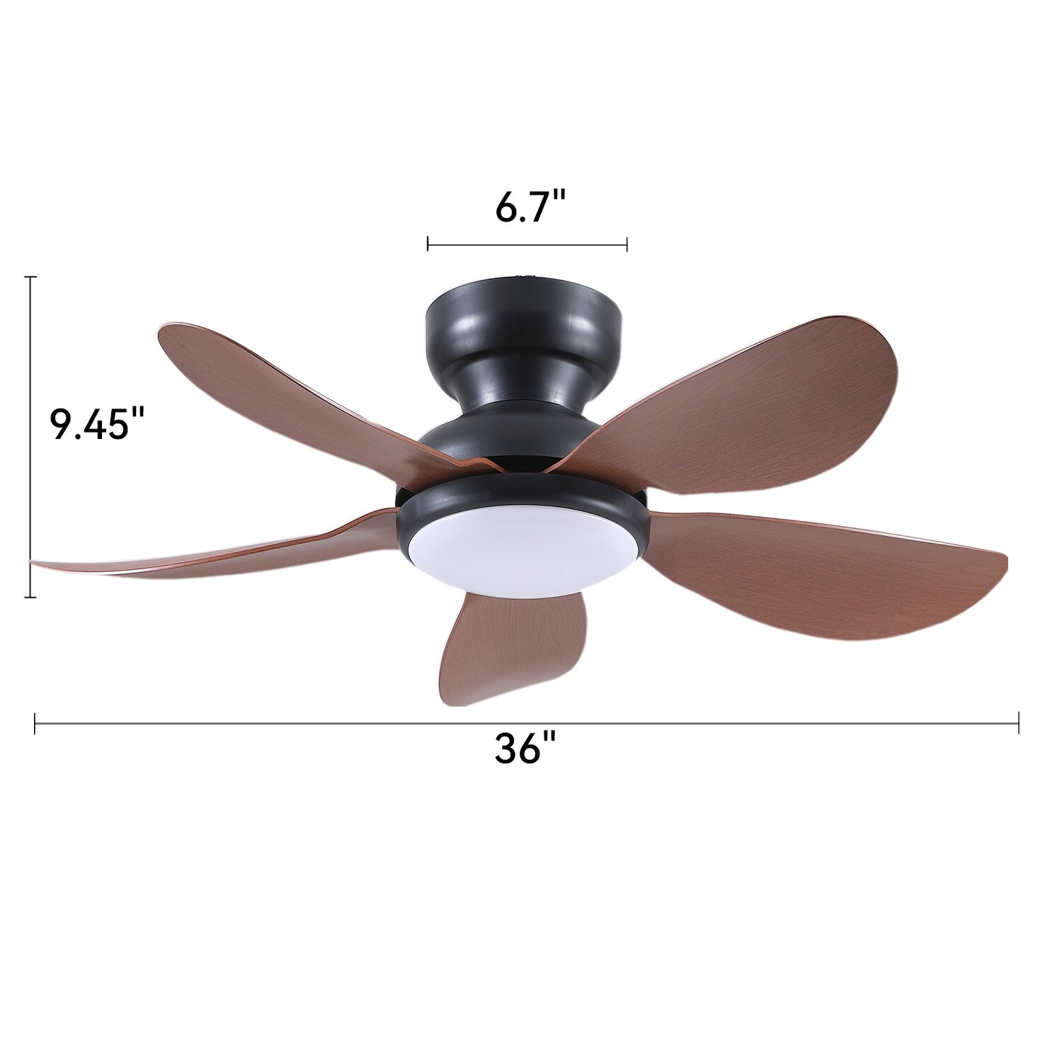 Kviflon LS8922-36BW Ceiling-Fans - View #4