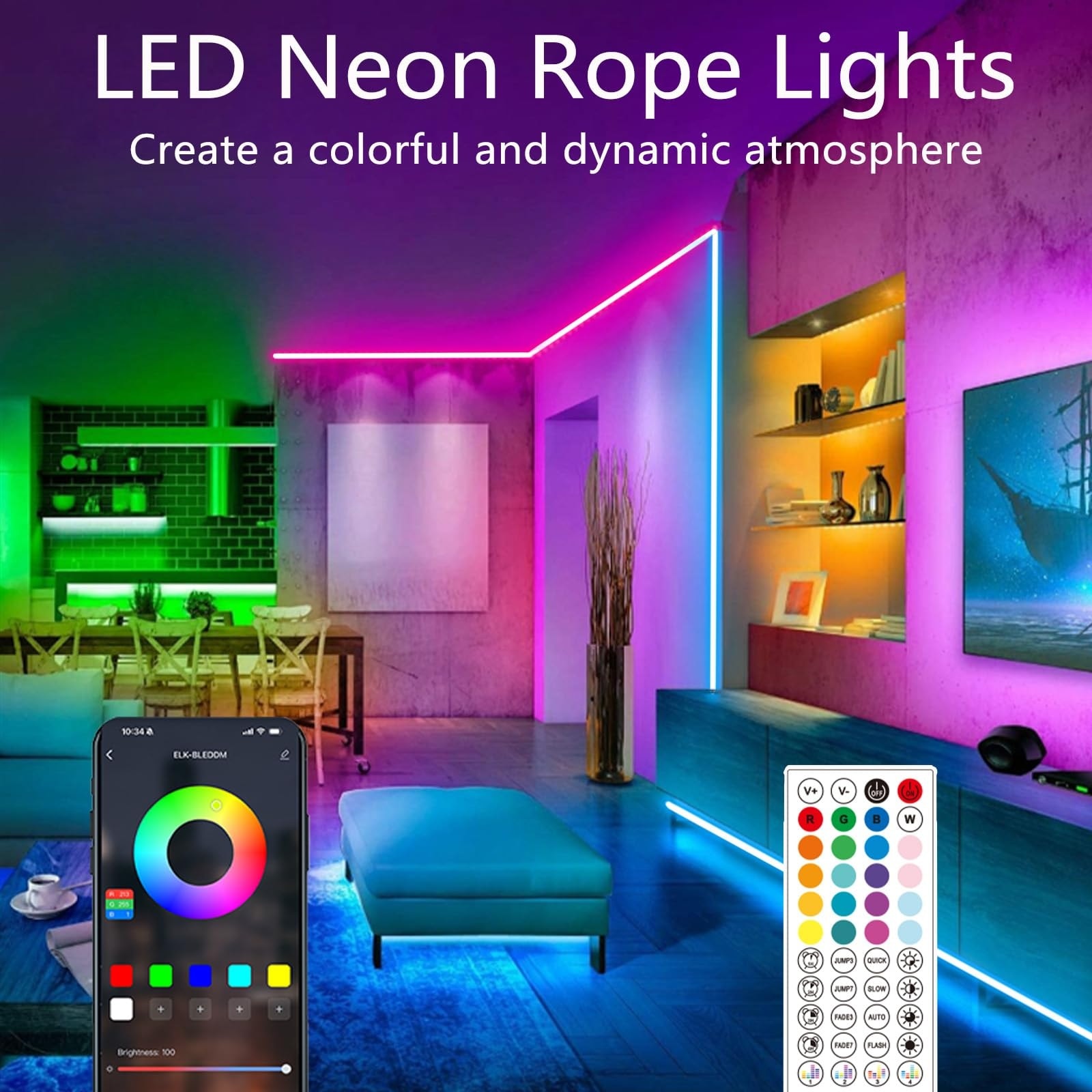 Anqtovp L05AN10055 Rope-Lights - View #2