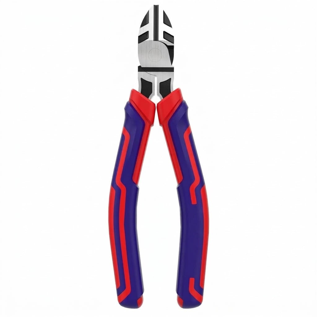ITOPFOX  6 Inch Heavy Duty Wire Cutters Diagonal Pliers CRV Steel Ergonomic Comfort Grip Handle Hardened Cutting Edges Rust Resistant Tool