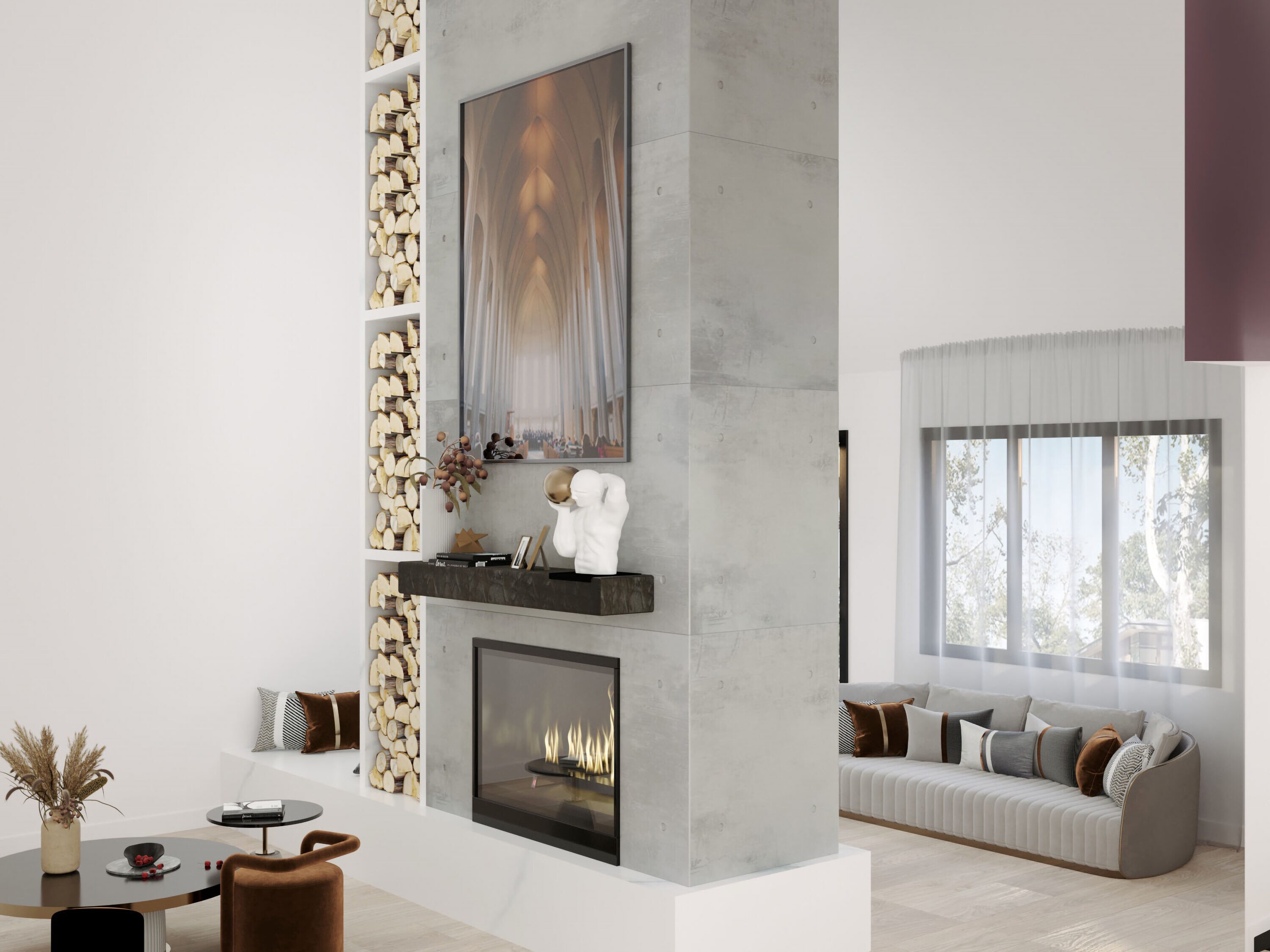 Dogberry MHEWN6062NGHTNONE Mantel-Shelves - View #7