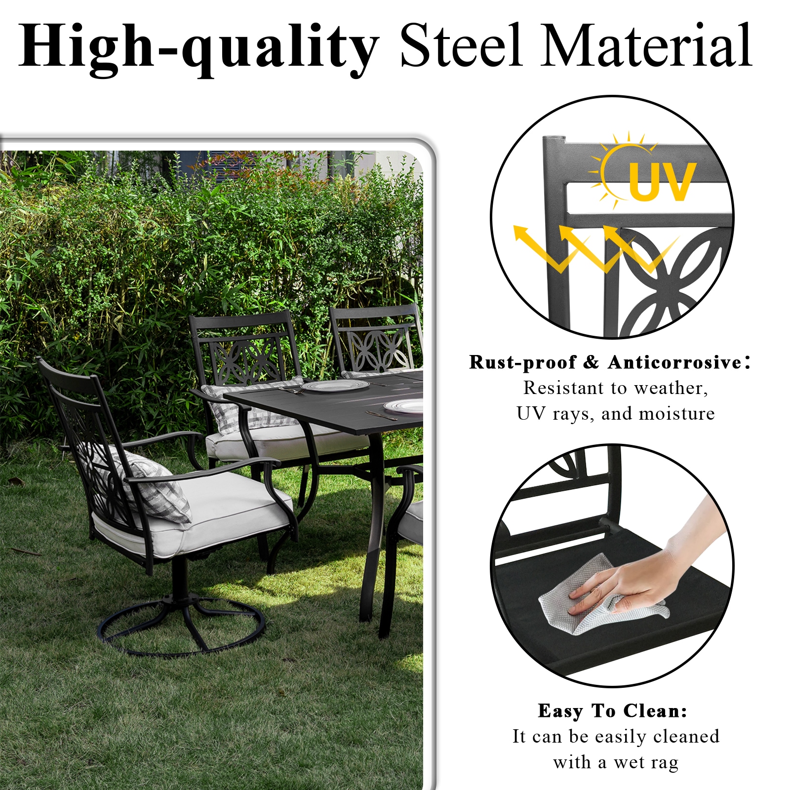 GARSING G-DININGSET-6 Patio-Dining-Sets - View #7