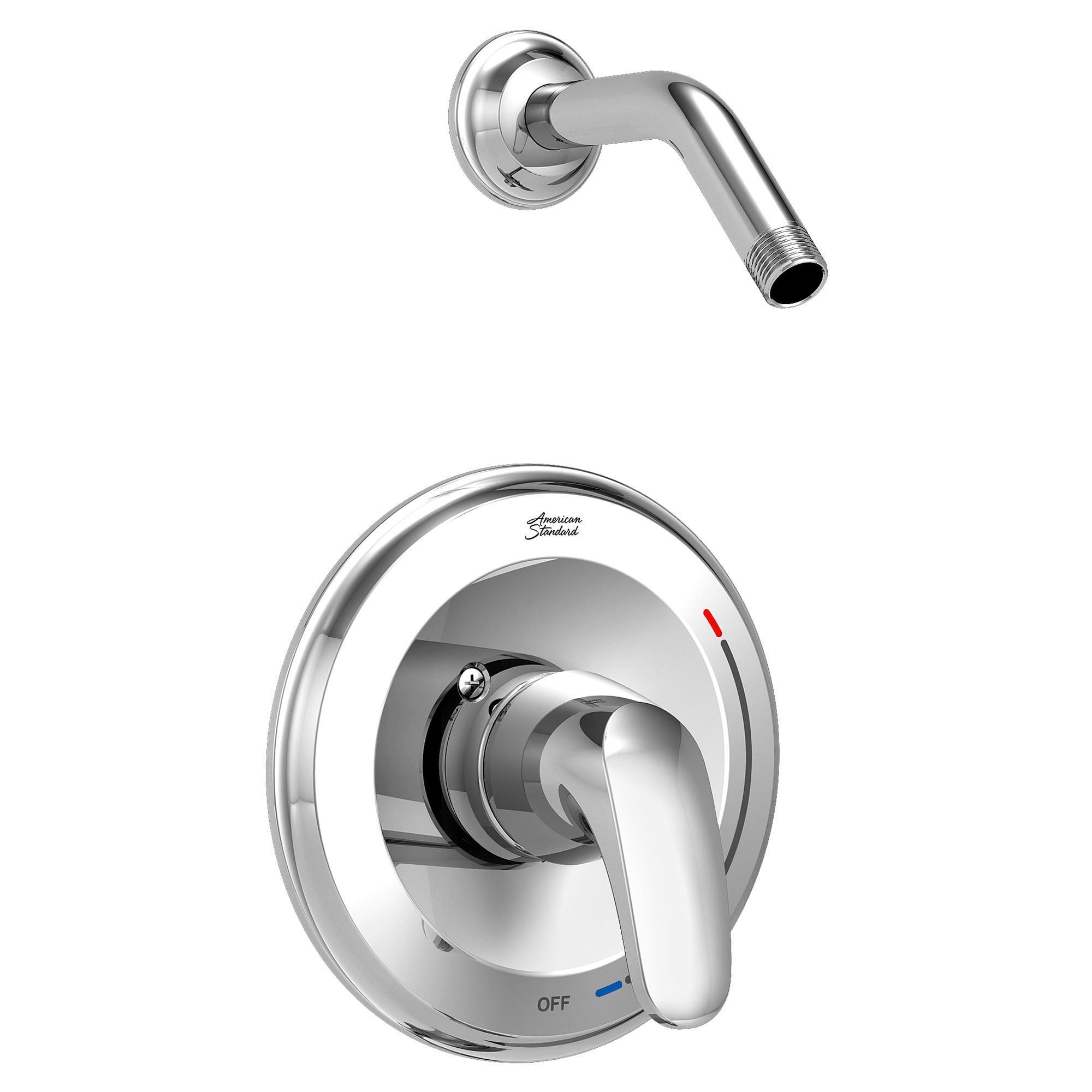 American Standard Colony Pro Polished Chrome 1-handle Shower Faucet Valve Included