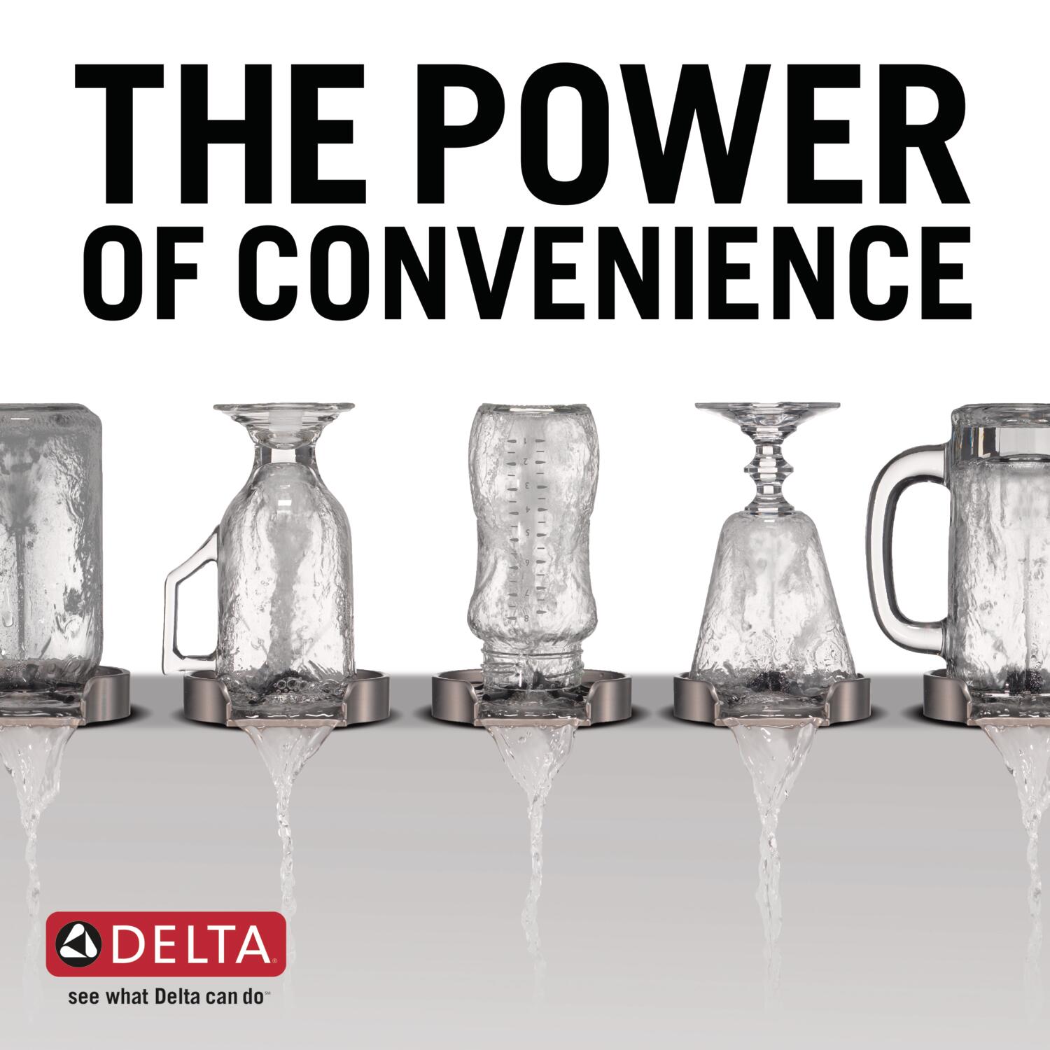 Delta : Glass Rinser SpotShield Stainless