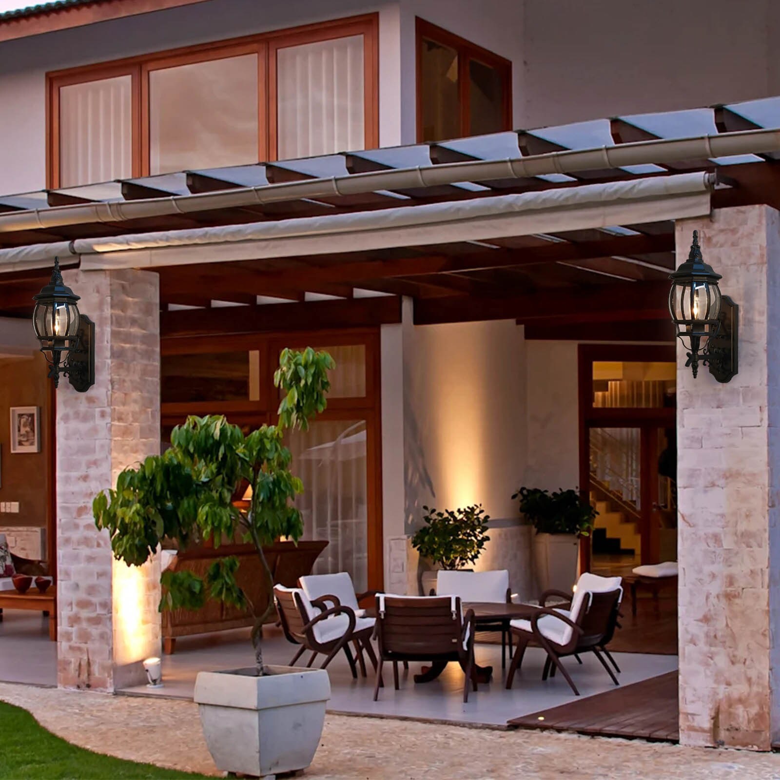 LamQee 06FTL0241ABK Outdoor-Wall-Lighting - View #8