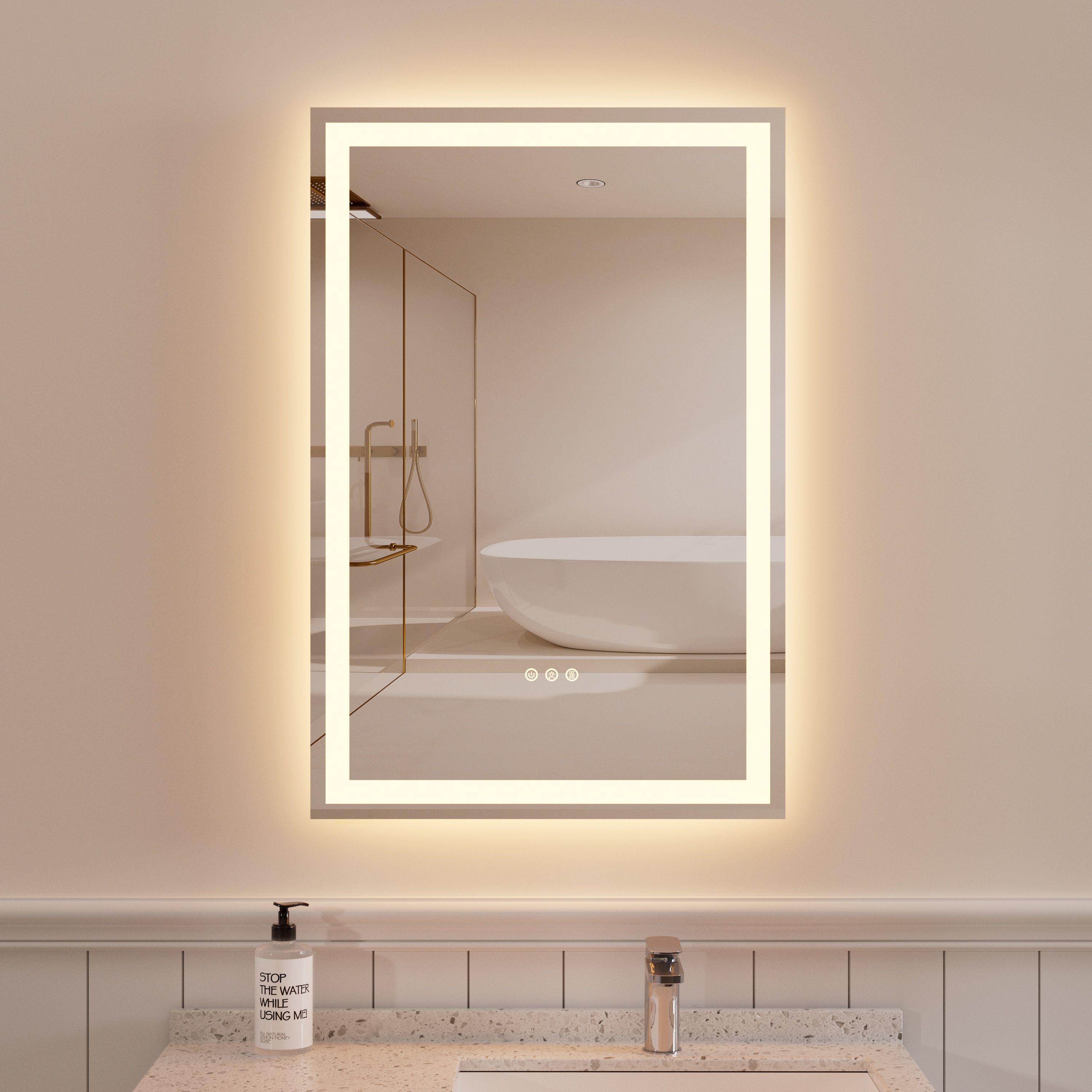 HomLux LMRECTFL2436 Decor-Mirrors - View #2