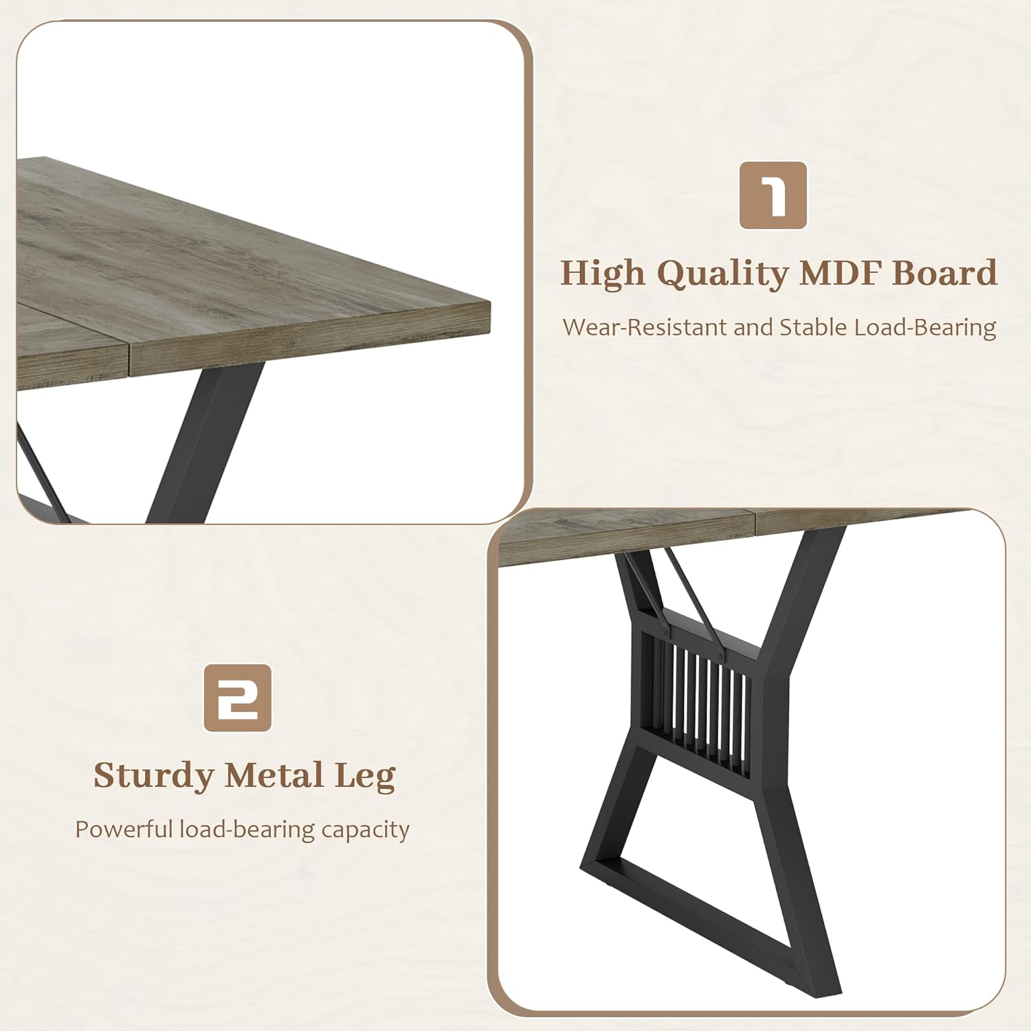 Qeetex LHF-CZ-H591760 Dining-Tables - View #6