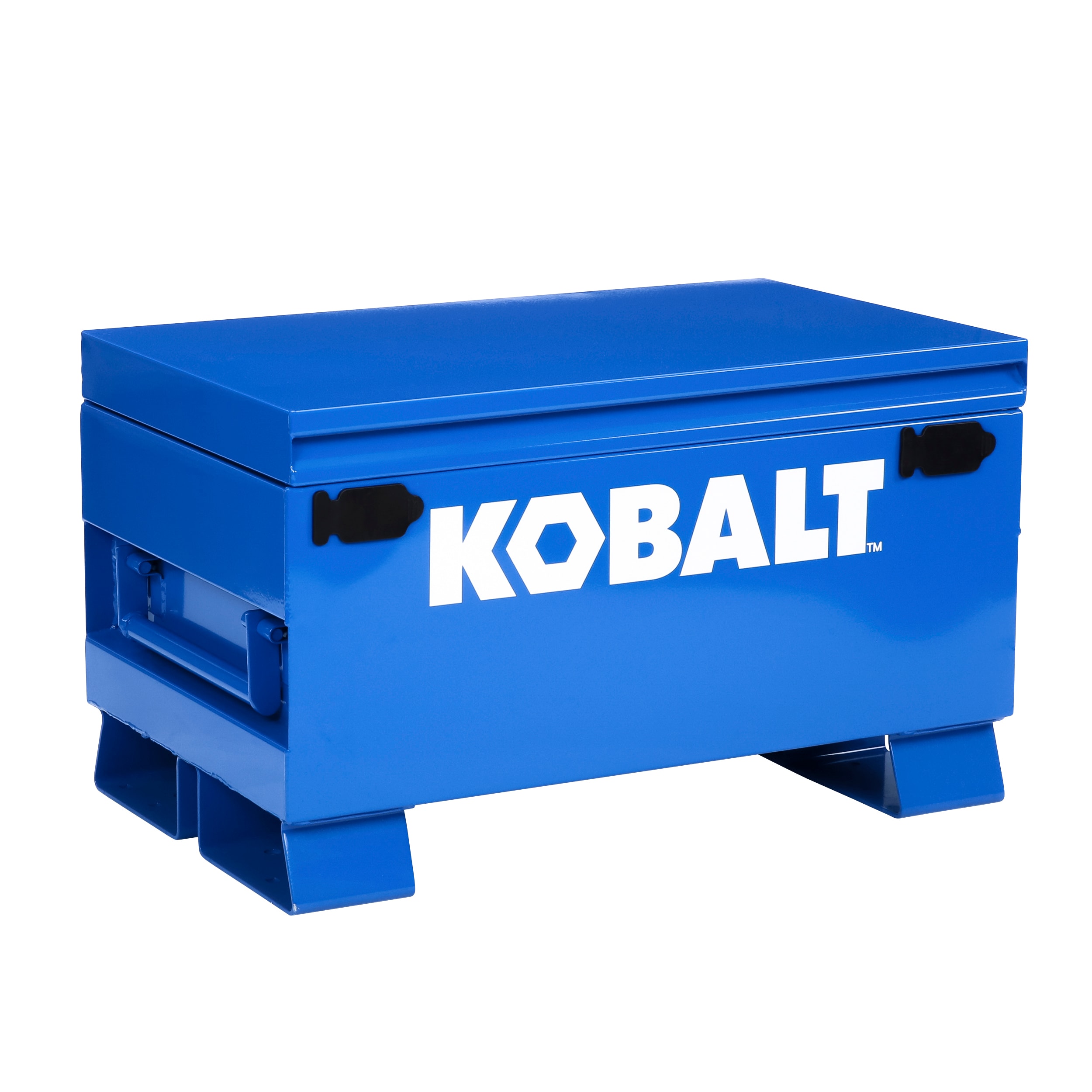 Kobalt 19-in W x 32-in L x 18-in H Blue Steel Jobsite Box in the