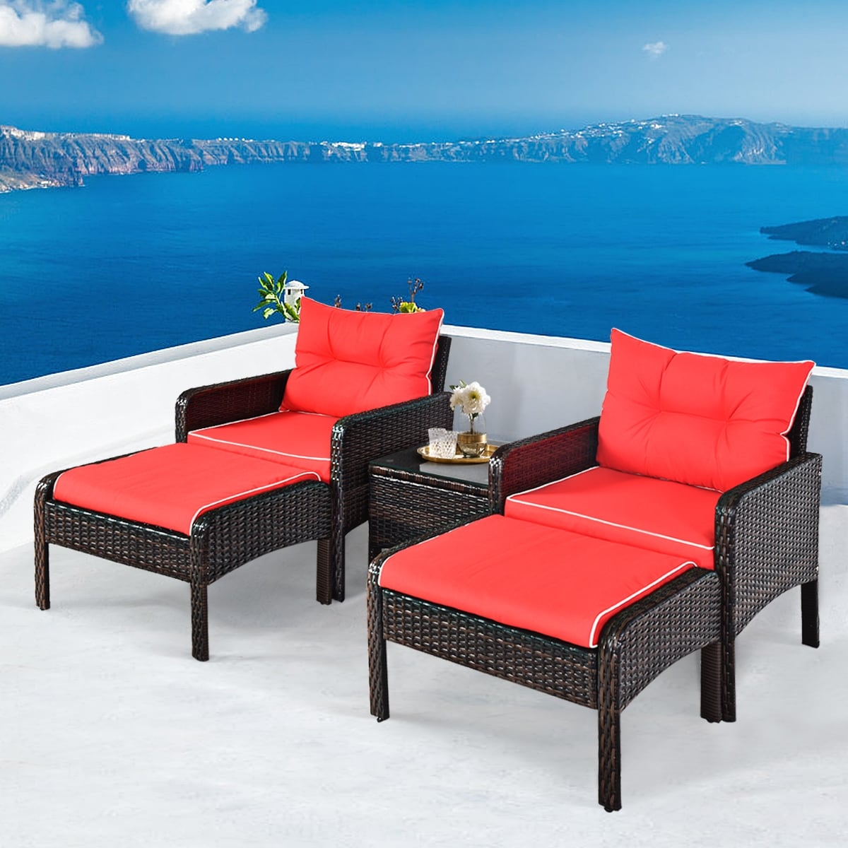 WELLFOR LWAROP19 Patio-Conversation-Sets - View #9