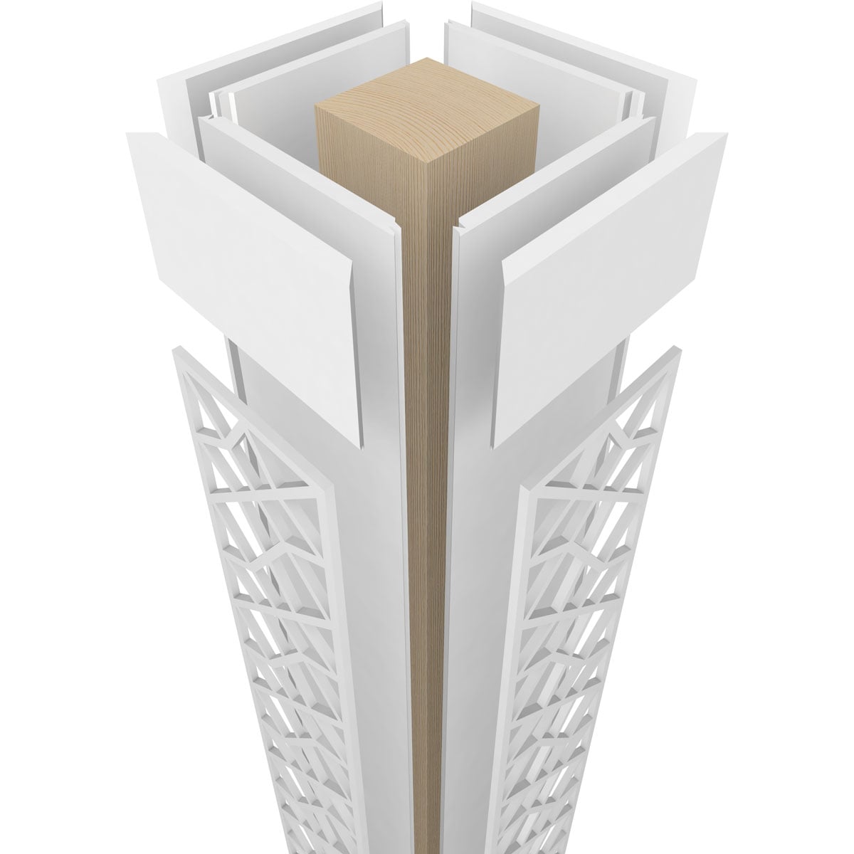 Ekena Millwork CC0808ENMSCMIMI Column-Wraps - View #7