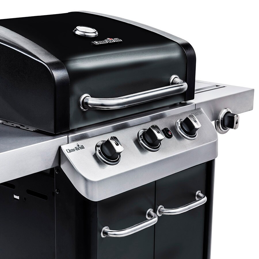 Char Broil Black and Stainless Steel 3 Burner Liquid Propane Gas