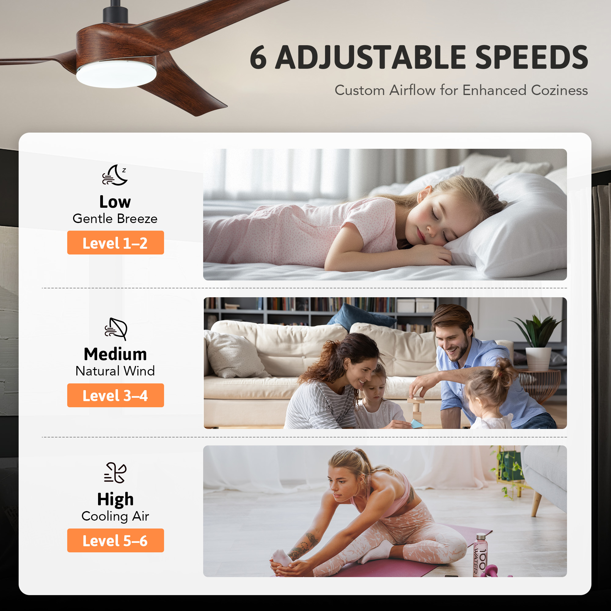 CO-Z CFN-1304-DK Ceiling-Fans - View #7