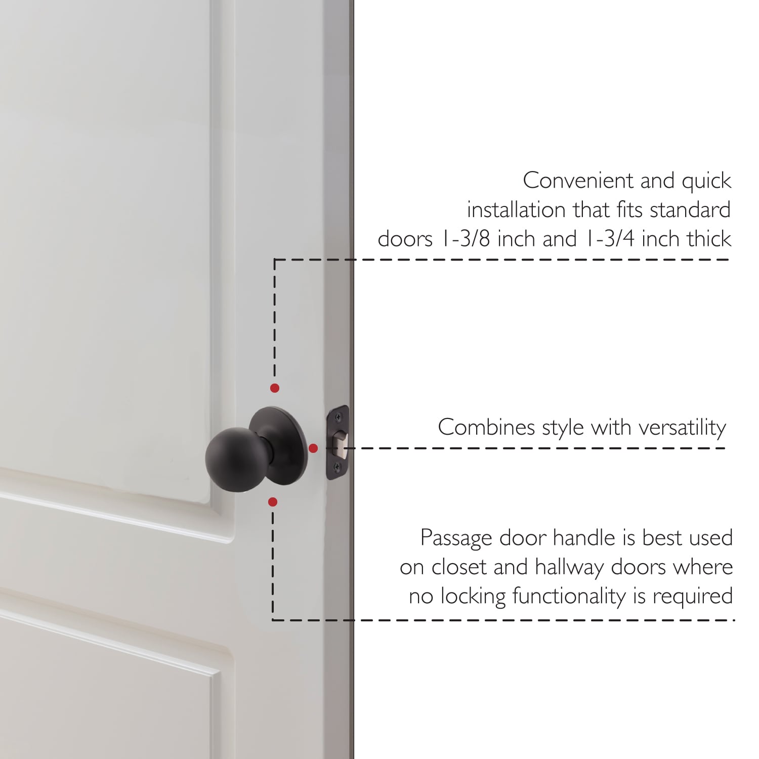 Design House 779090 Door-Knobs - View #8