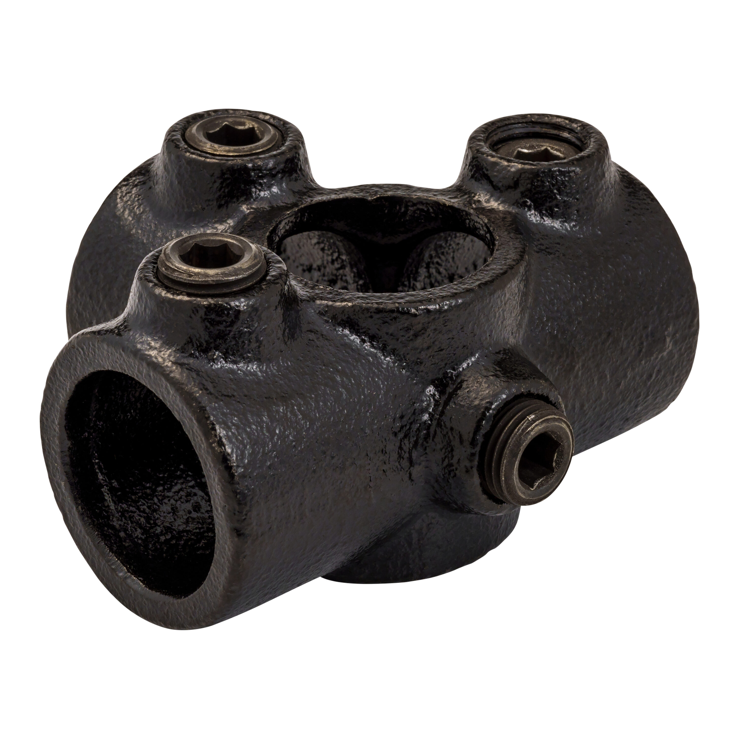 SteelTek 687-604HC 3/4-in Structural Black 3 Socket Cross