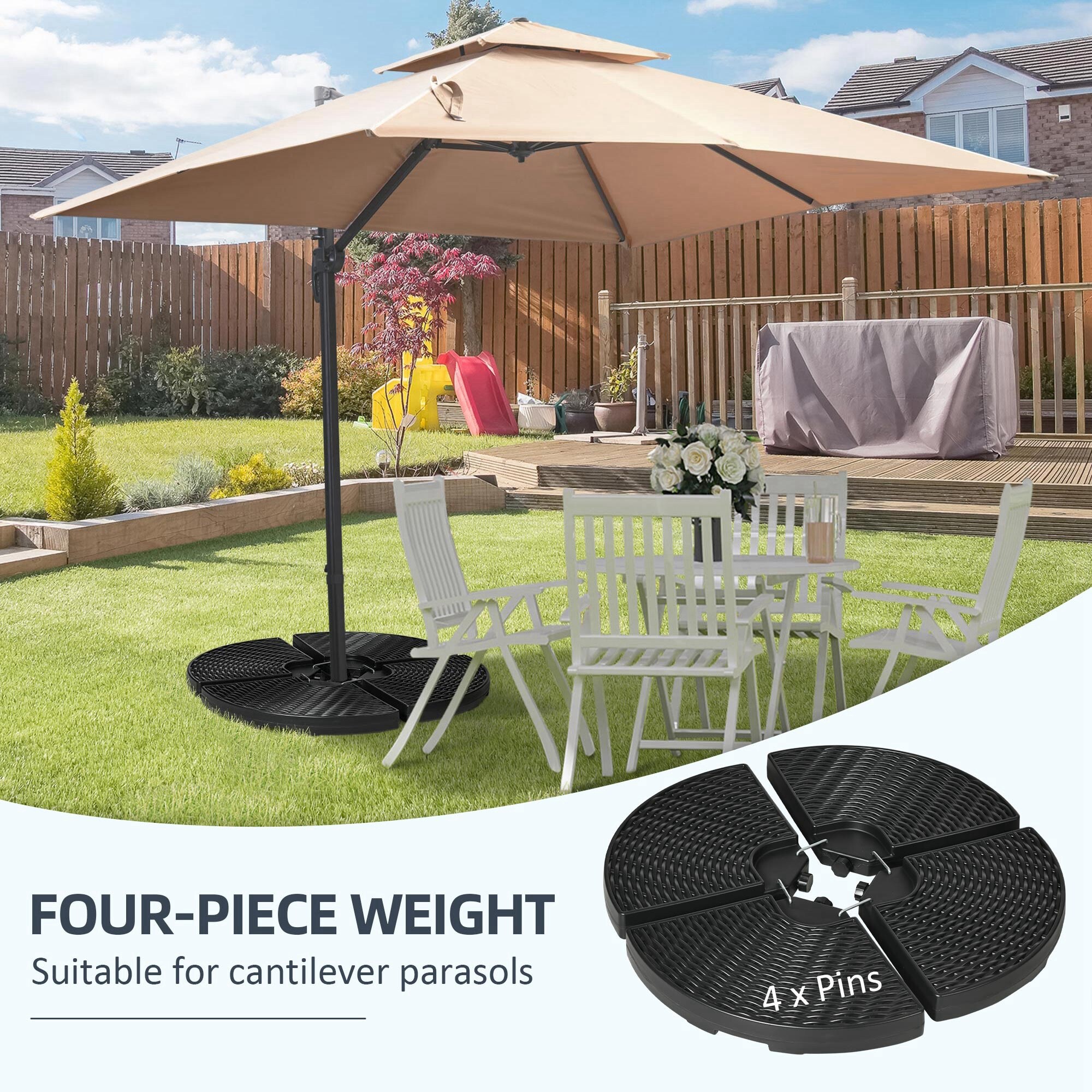 Bayfeve BFAOS-174148-OD Umbrella-Bases - View #2