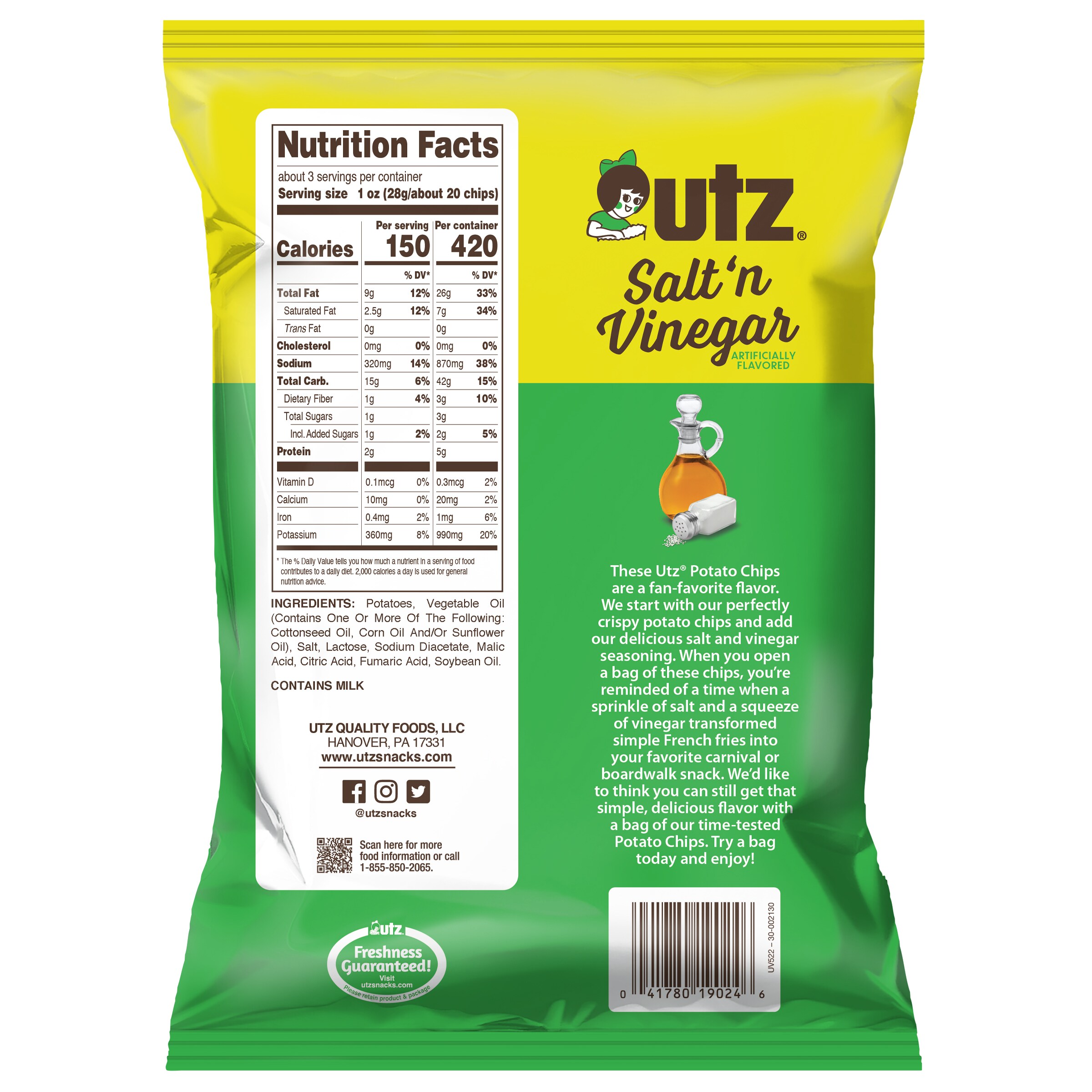 utz UQF19053 Snack-Candy - View #2