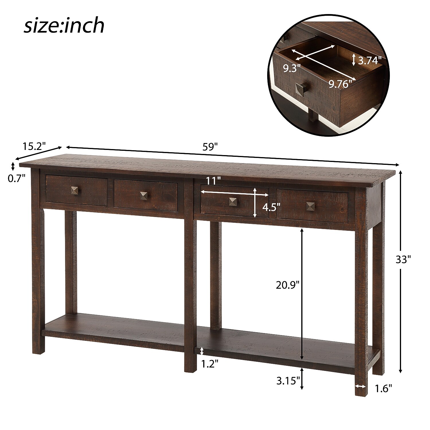 AHIOU HOME ZAAH-CT192012P Console-Sofa-Tables - View #11