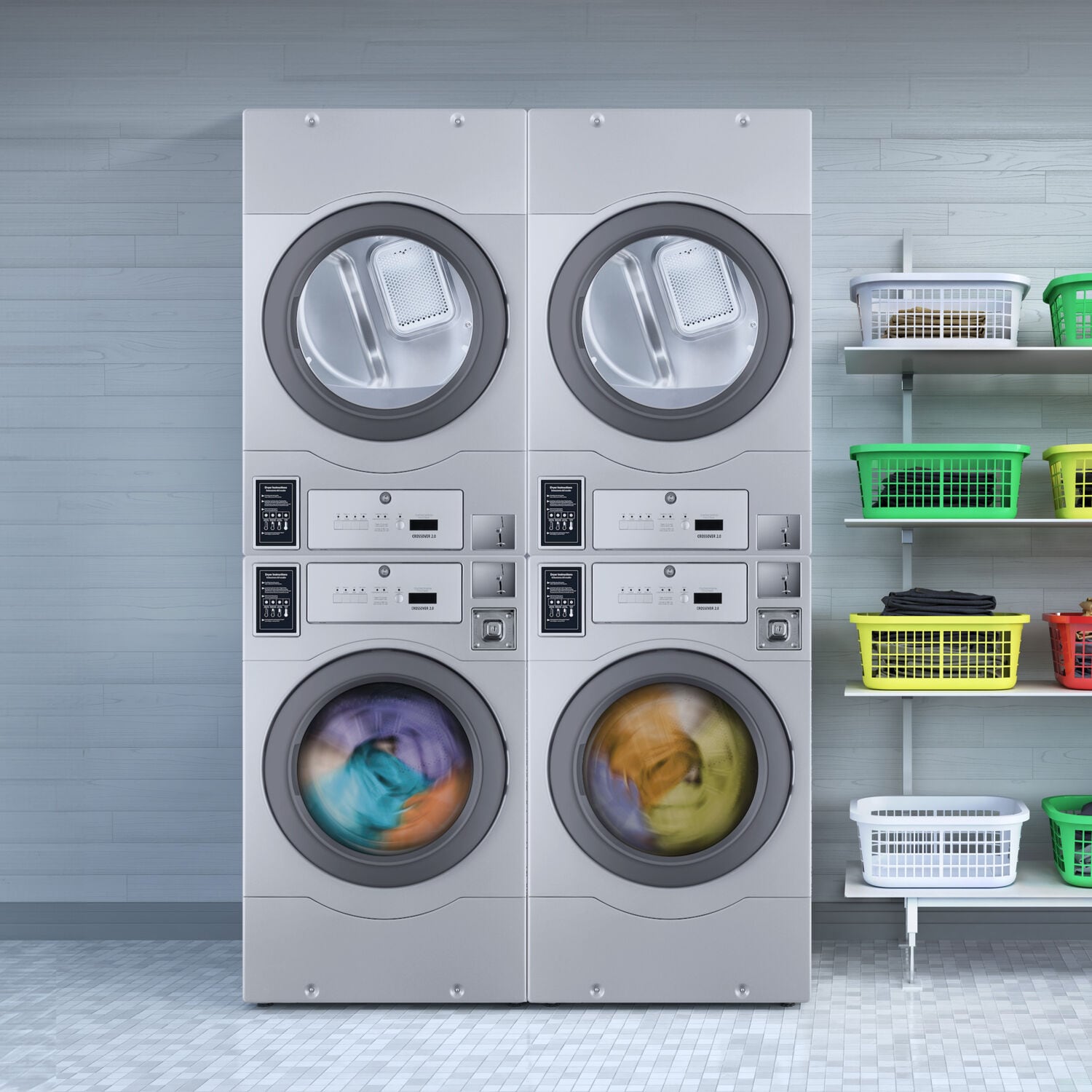 Crossover GDRYERSTACK Coin-Operated-Dryers - View #10