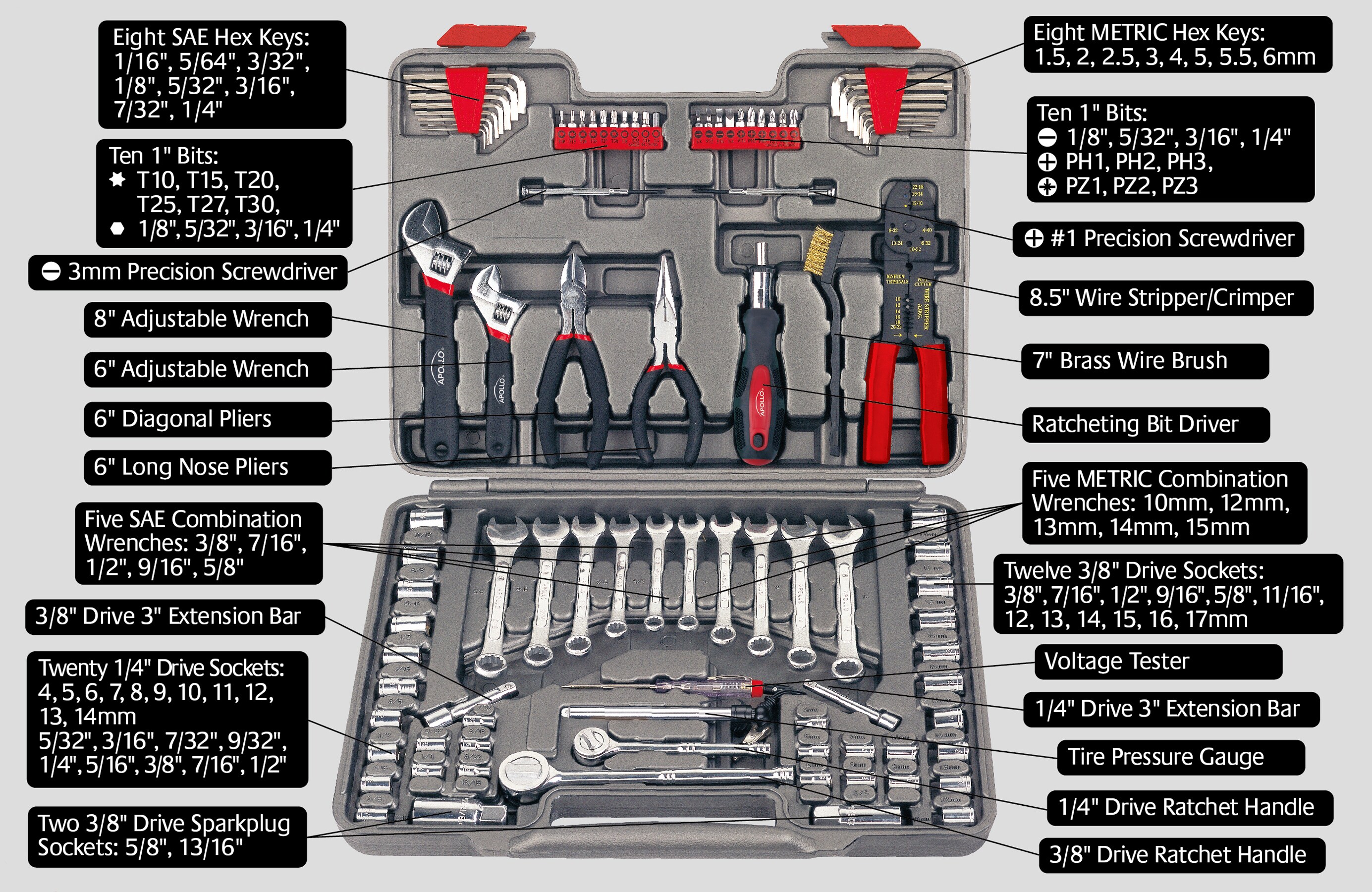 Apollo Tools DT1241 Tool-Sets - View #4