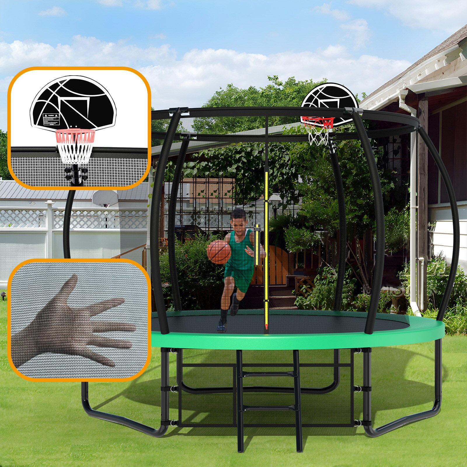 Kahomvis MERS-QPH2-156 trampolines - View #3