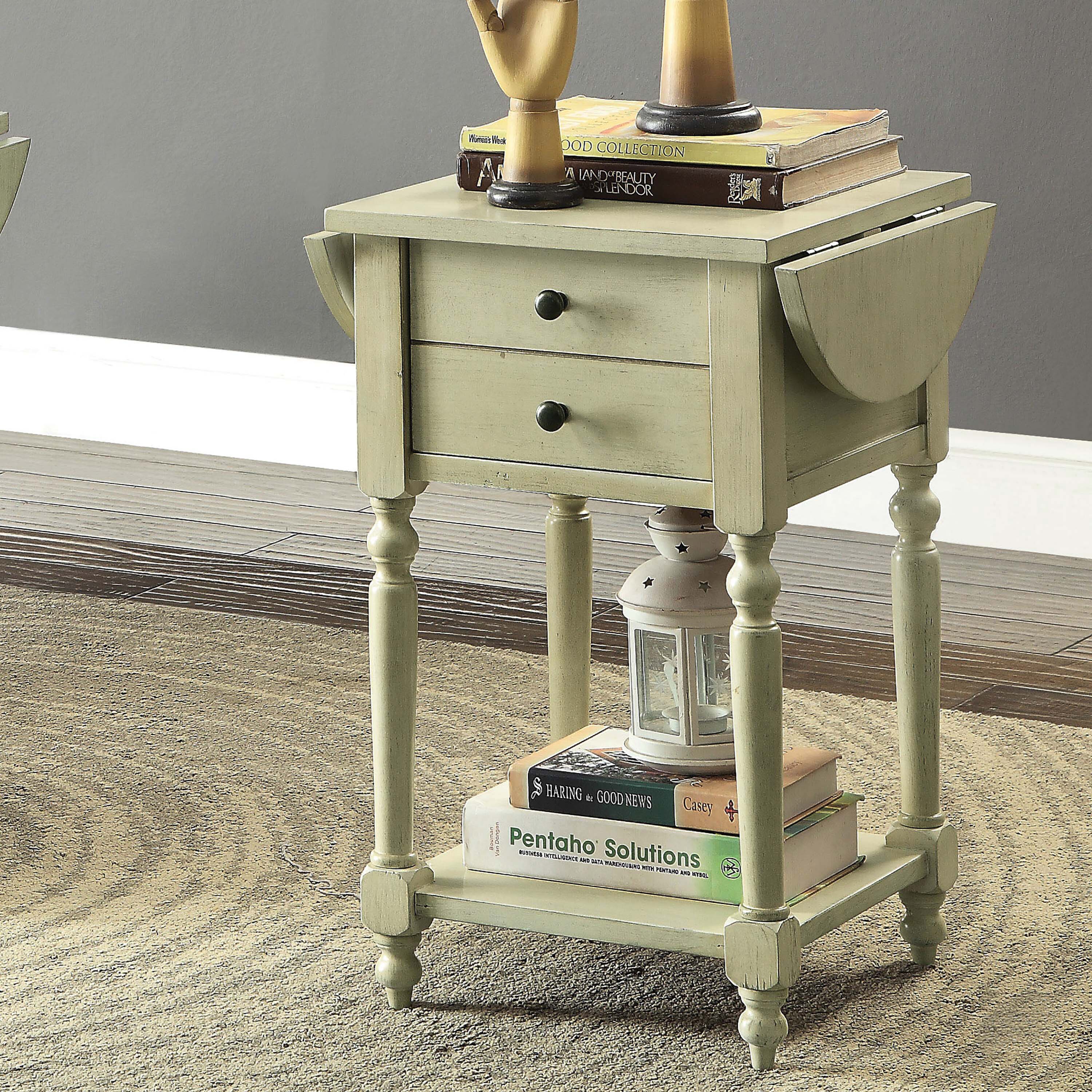 Furniture of America IDF-AC166WH End-Tables - View #4