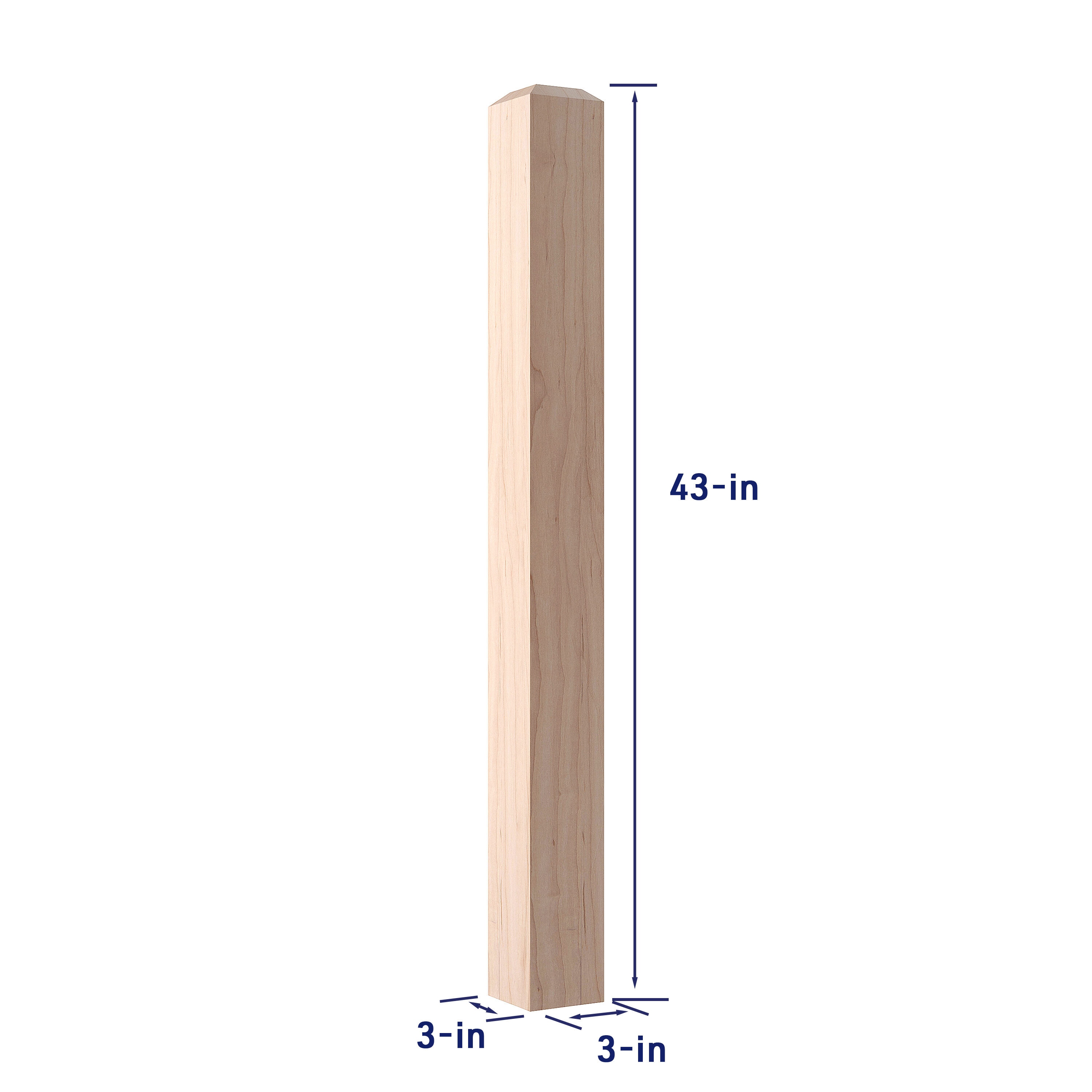 Crown Heritage 4444300 Interior-Stairpart-Newel-Posts - View #2